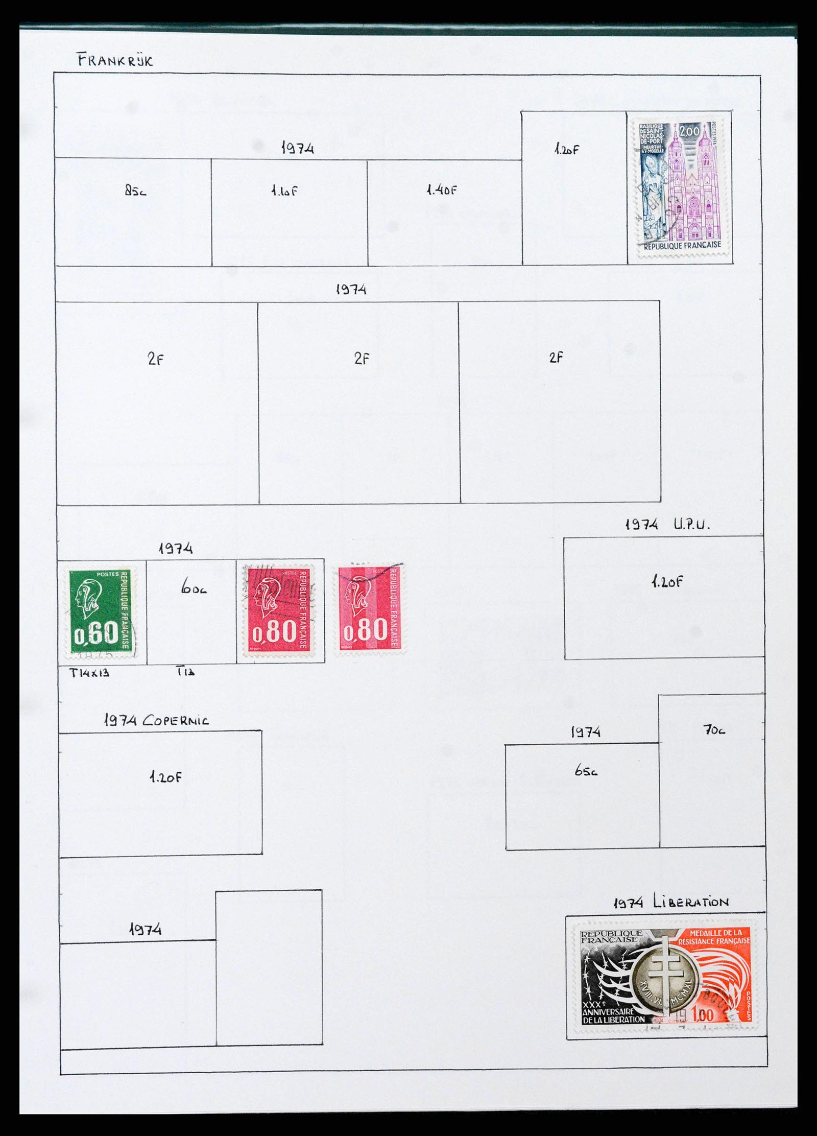 38561 0094 - Postzegelverzameling 38561 Wereld 1880-1980.