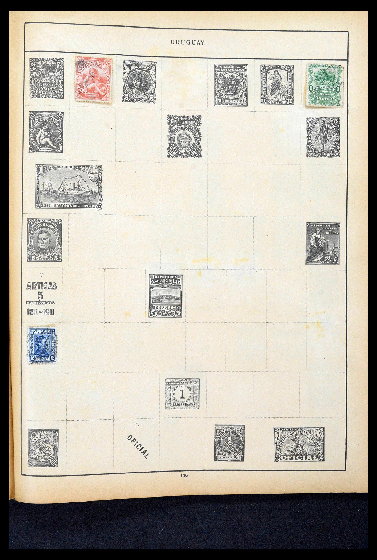 38561 4710 - Postzegelverzameling 38561 Wereld 1880-1980.