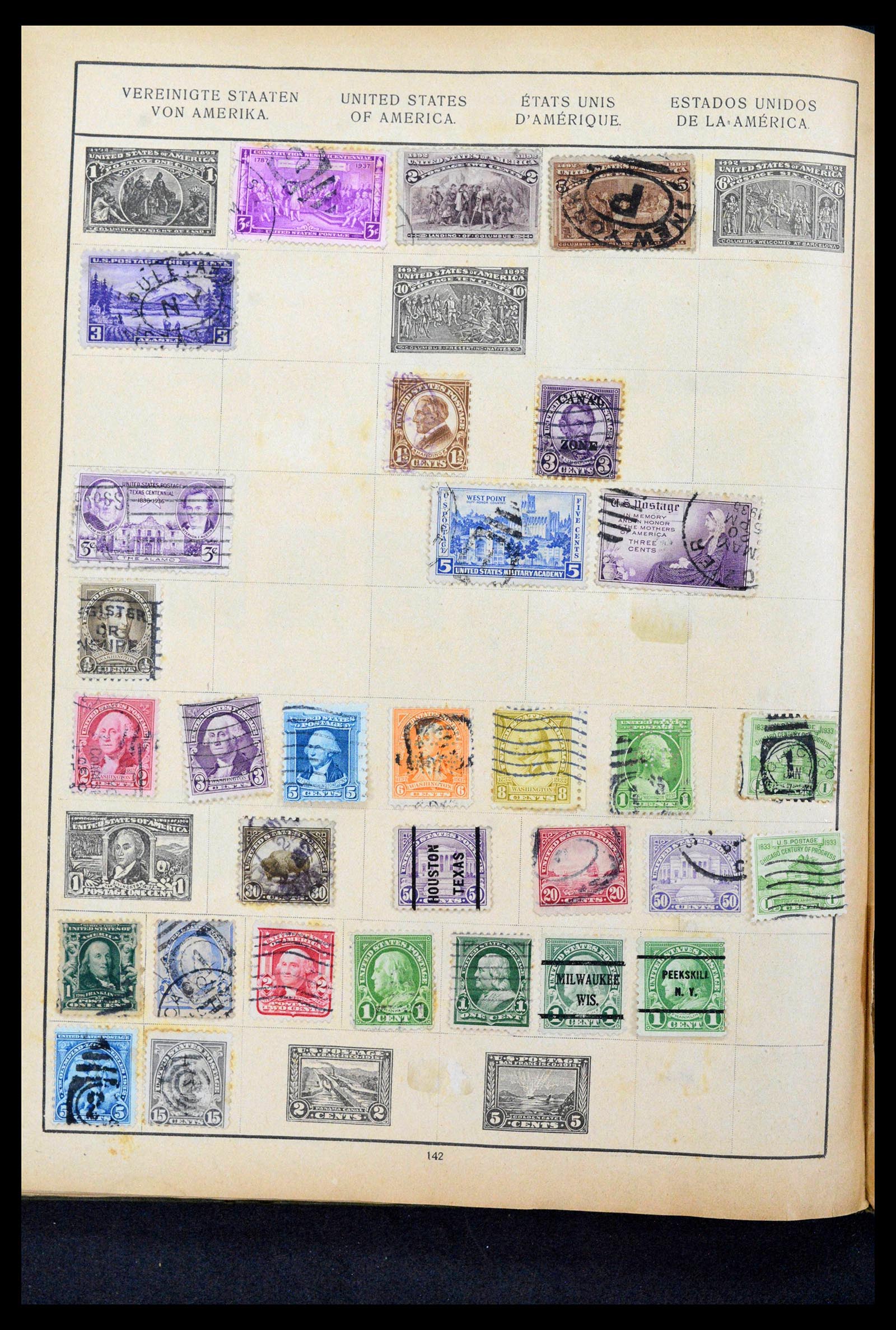 38561 4713 - Postzegelverzameling 38561 Wereld 1880-1980.