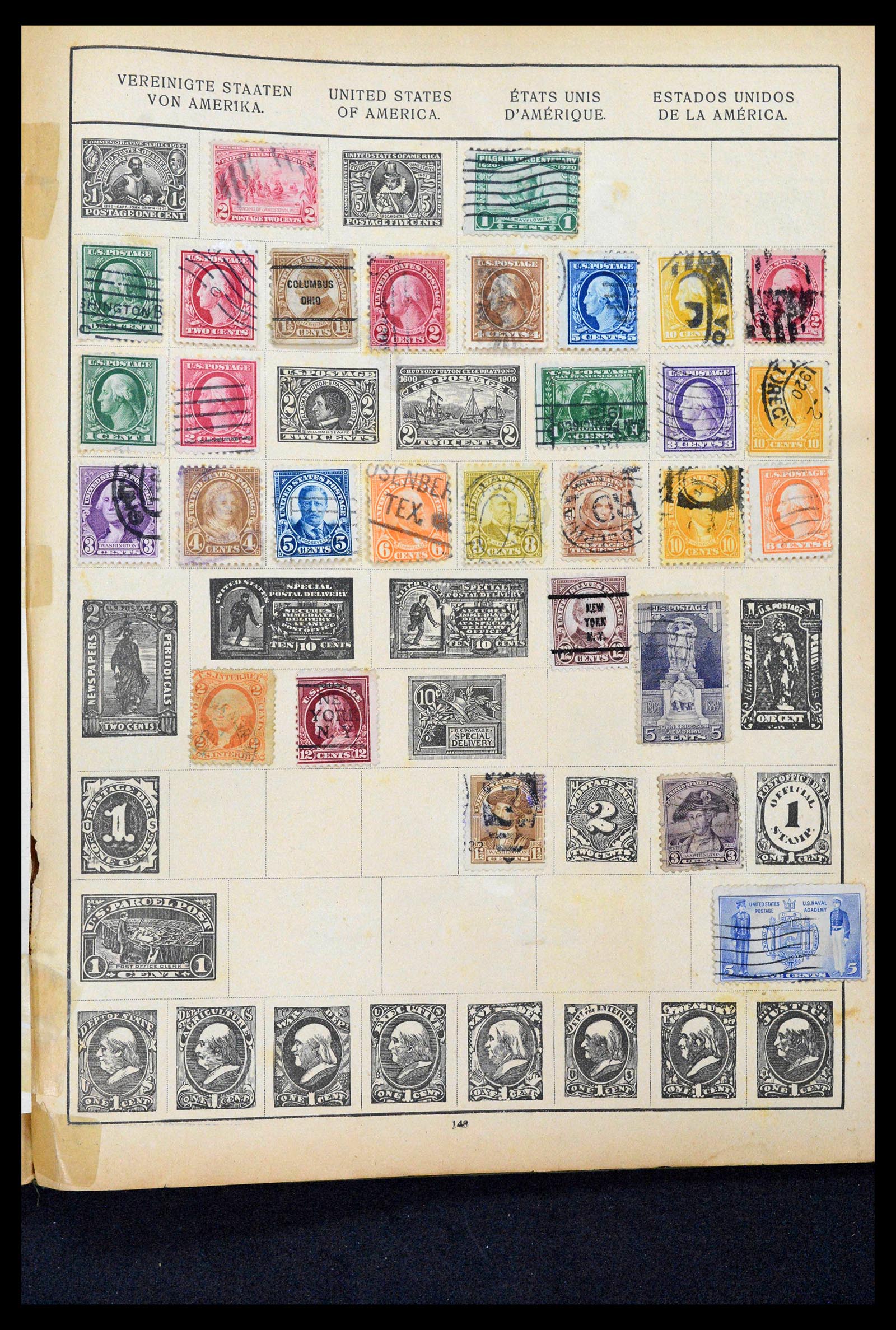 38561 4714 - Postzegelverzameling 38561 Wereld 1880-1980.