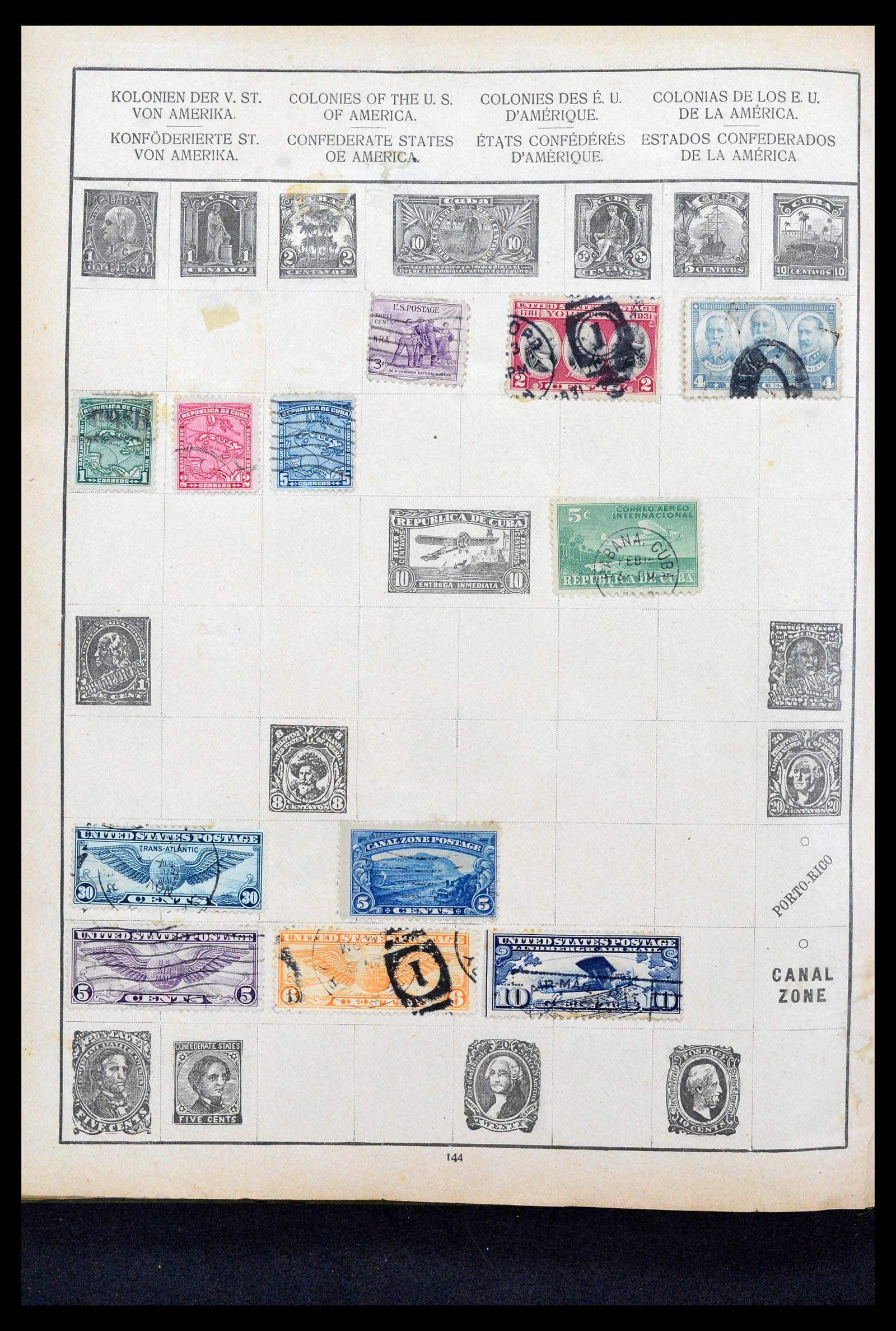 38561 4715 - Postzegelverzameling 38561 Wereld 1880-1980.