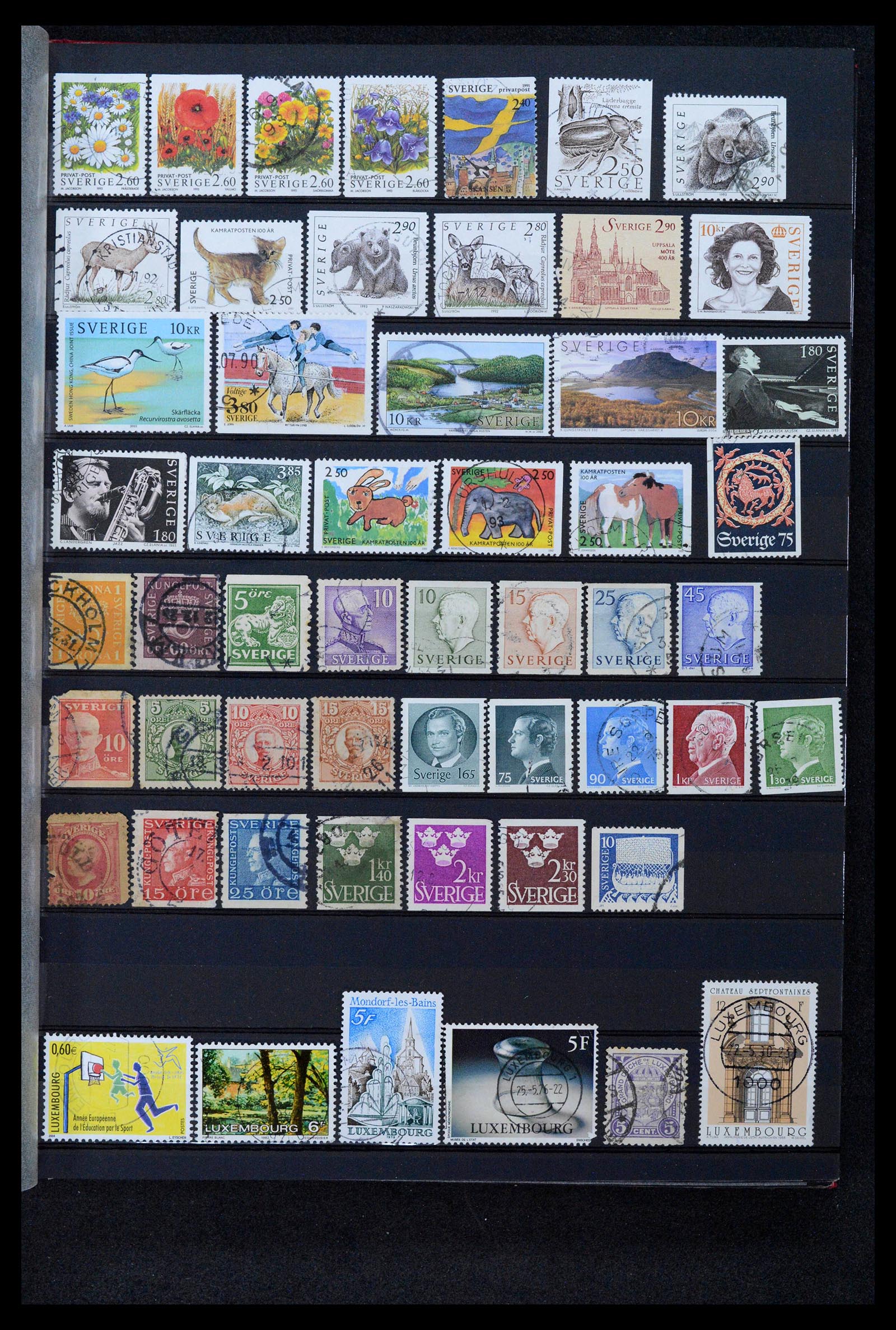 38561 4716 - Postzegelverzameling 38561 Wereld 1880-1980.