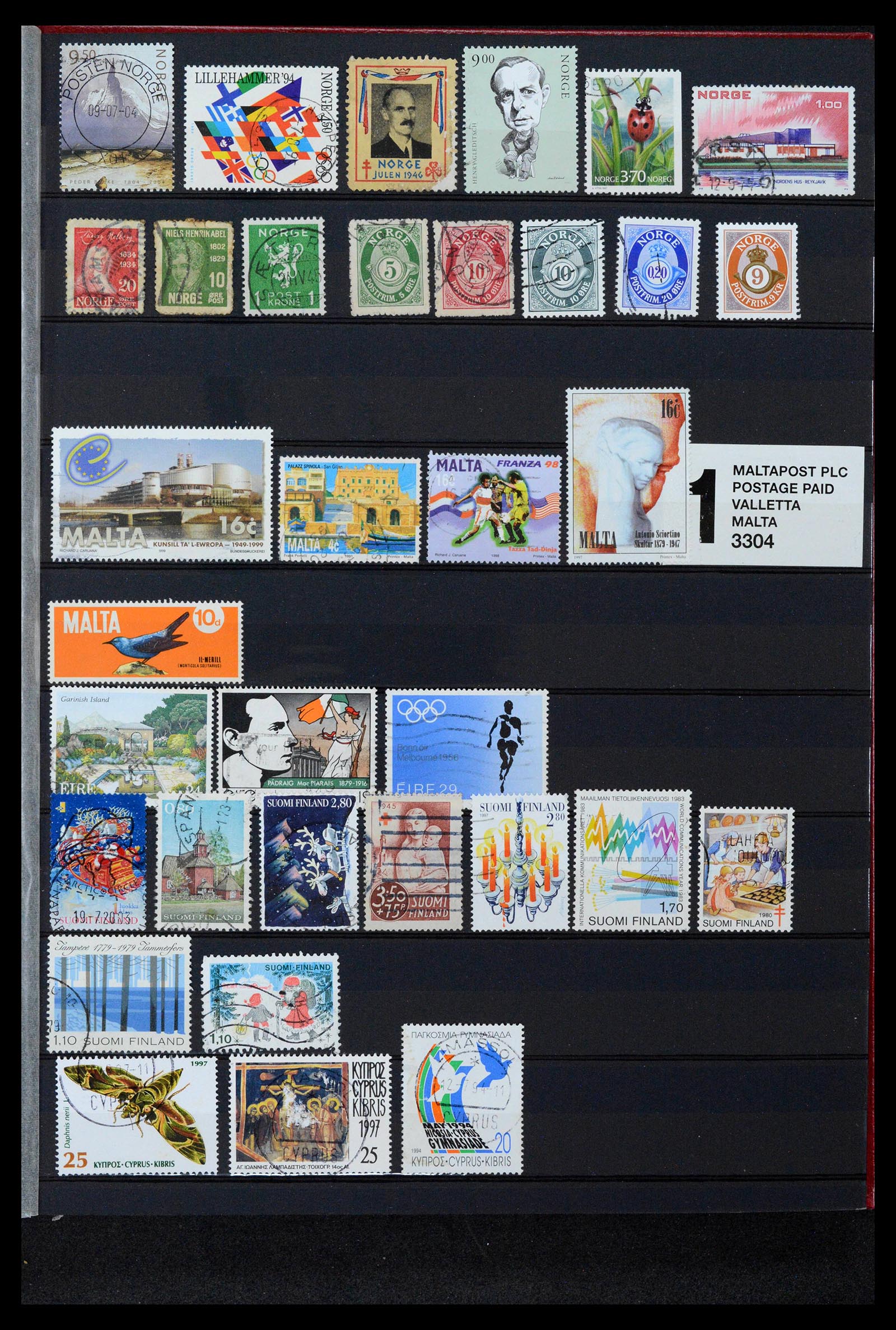 38561 4724 - Postzegelverzameling 38561 Wereld 1880-1980.