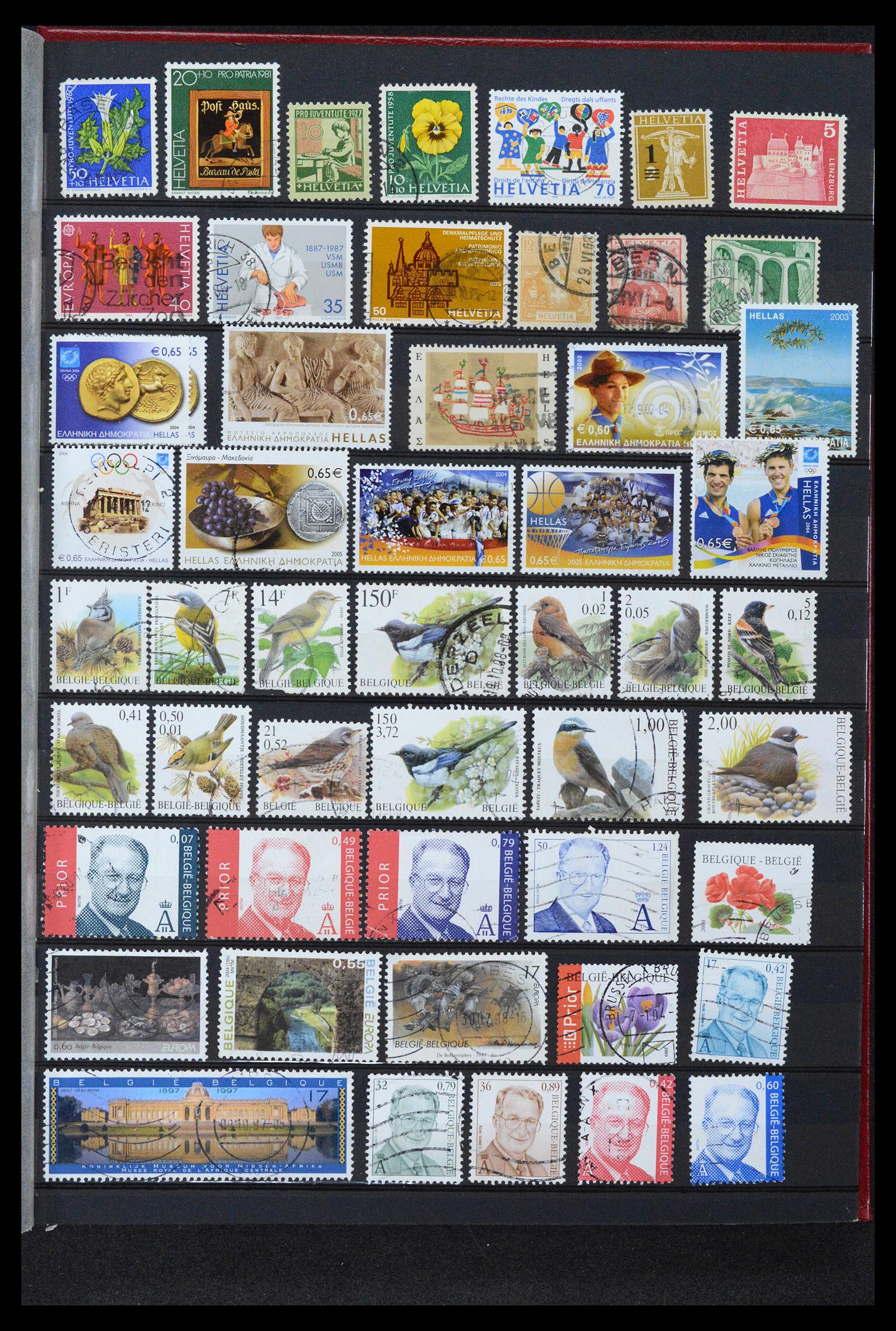 38561 4726 - Postzegelverzameling 38561 Wereld 1880-1980.