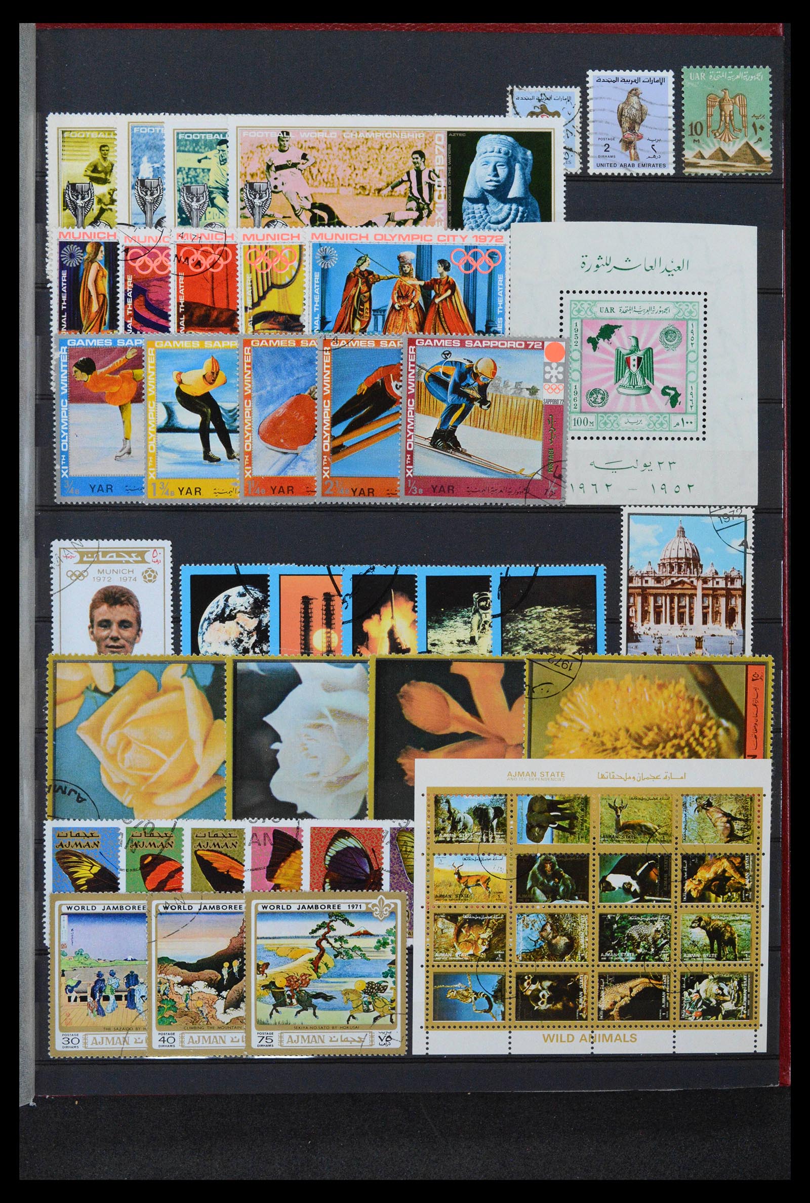 38561 4728 - Postzegelverzameling 38561 Wereld 1880-1980.