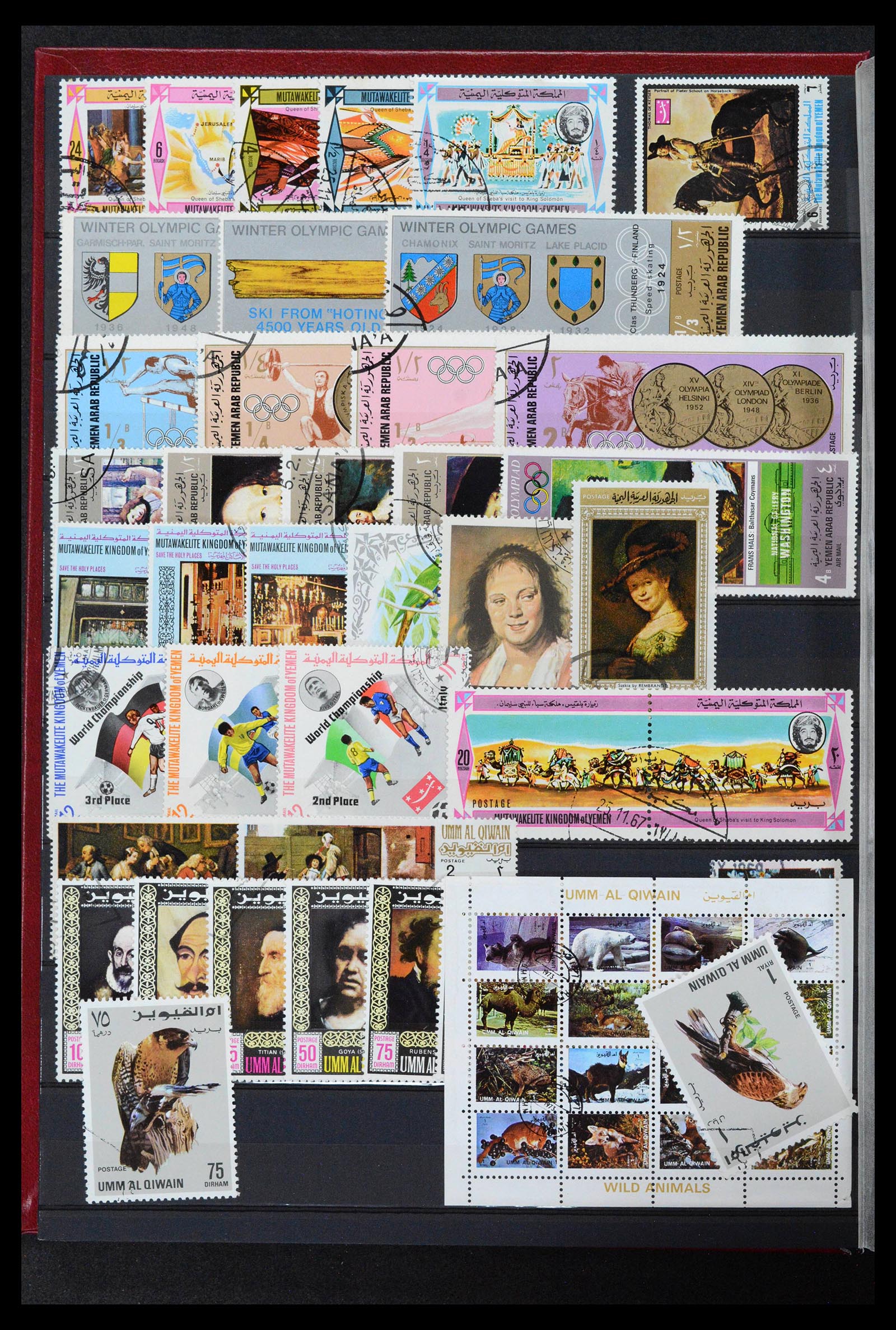 38561 4729 - Postzegelverzameling 38561 Wereld 1880-1980.