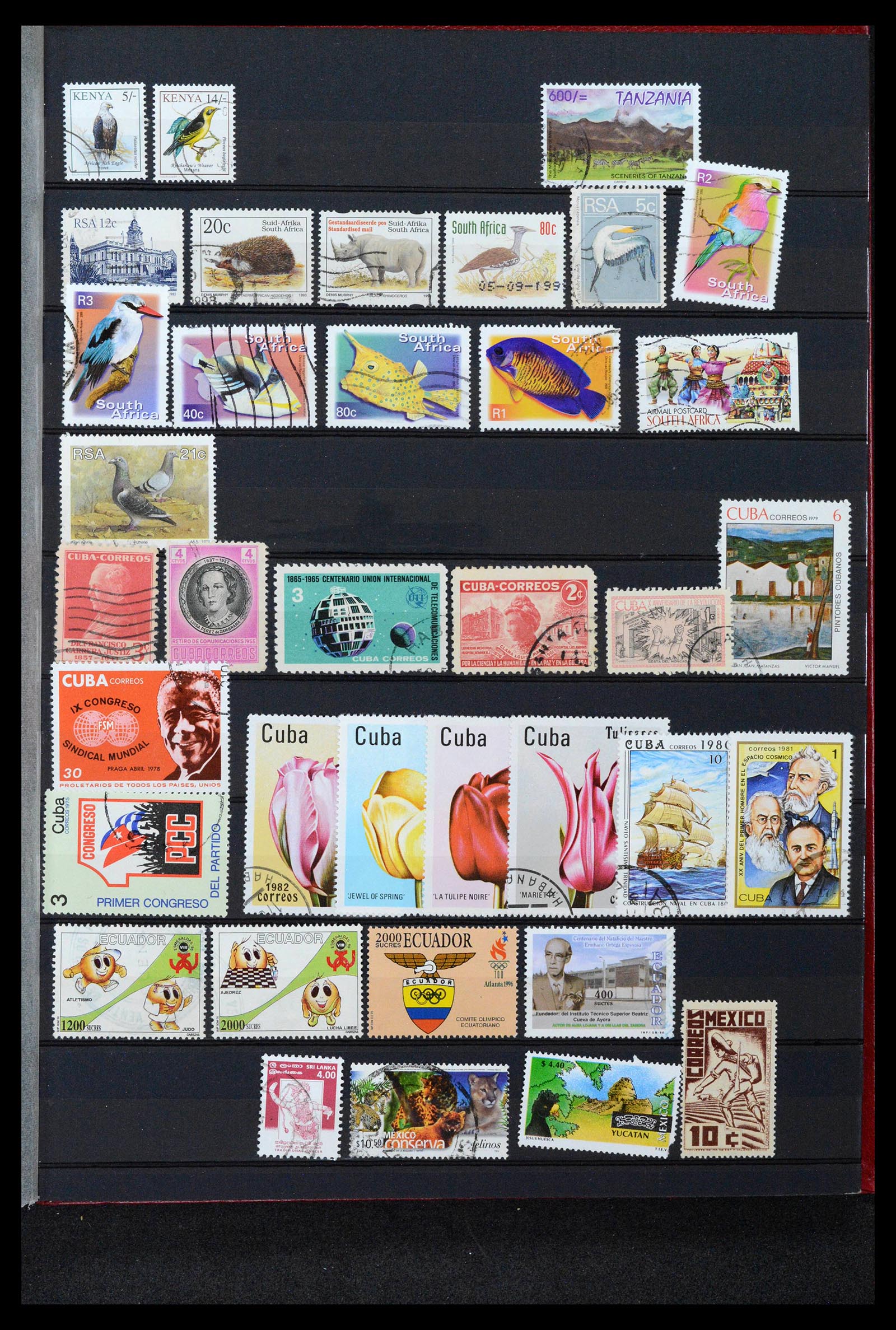 38561 4730 - Postzegelverzameling 38561 Wereld 1880-1980.