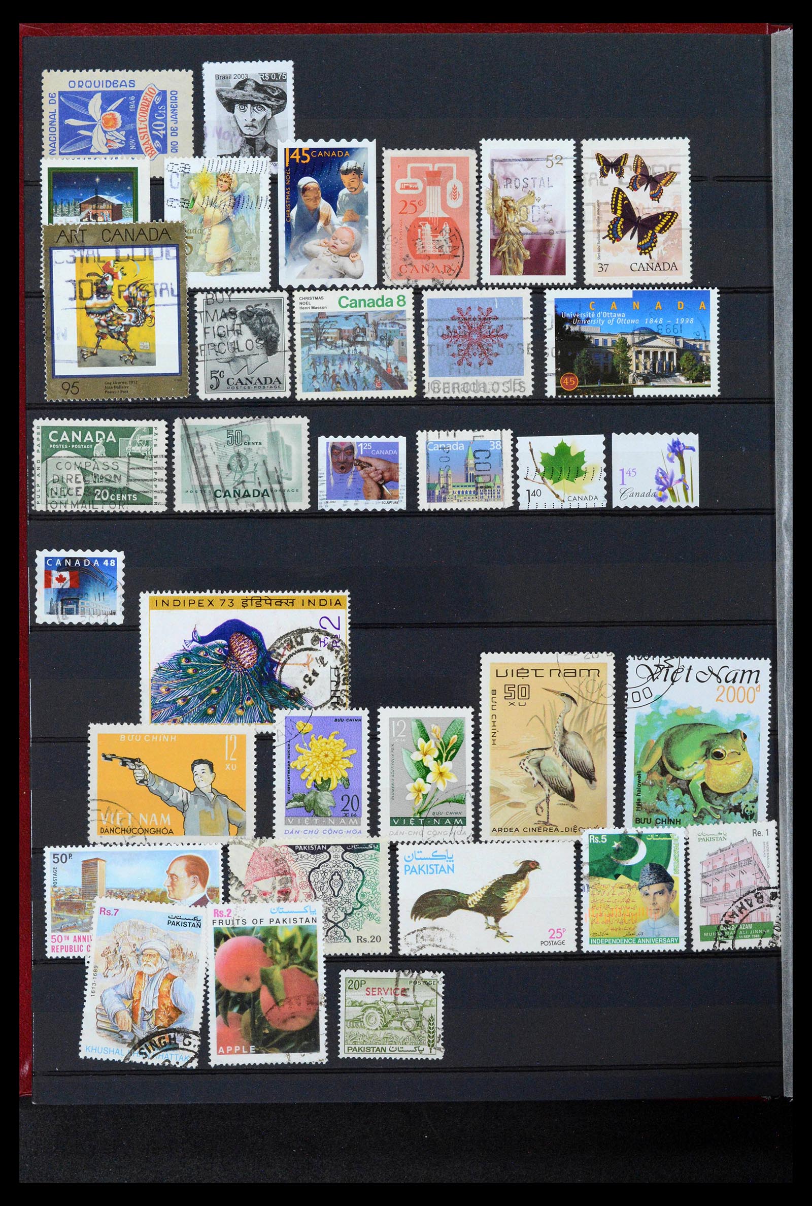 38561 4731 - Postzegelverzameling 38561 Wereld 1880-1980.