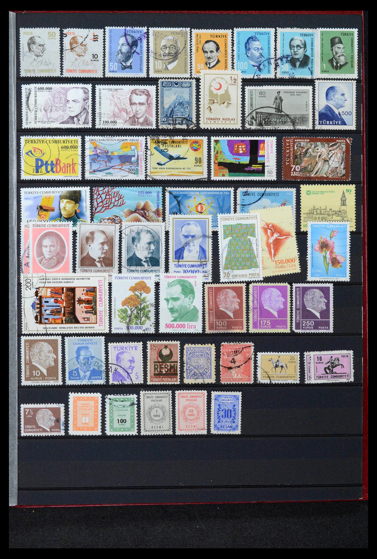 38561 4734 - Postzegelverzameling 38561 Wereld 1880-1980.