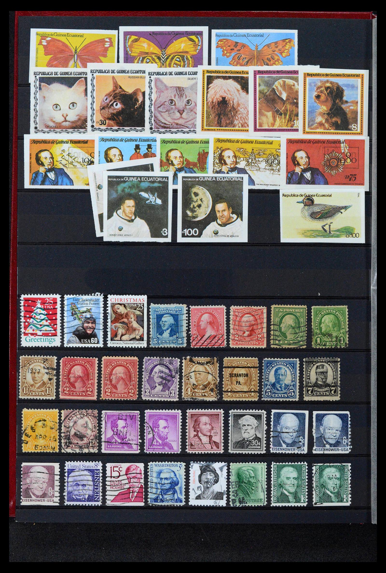 38561 4735 - Postzegelverzameling 38561 Wereld 1880-1980.