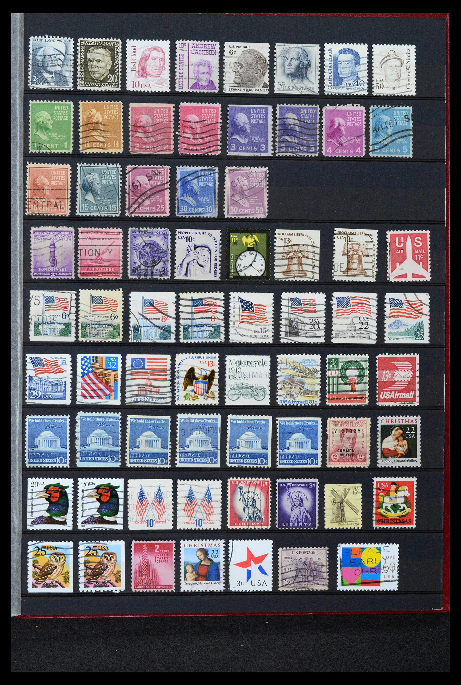38561 4736 - Postzegelverzameling 38561 Wereld 1880-1980.