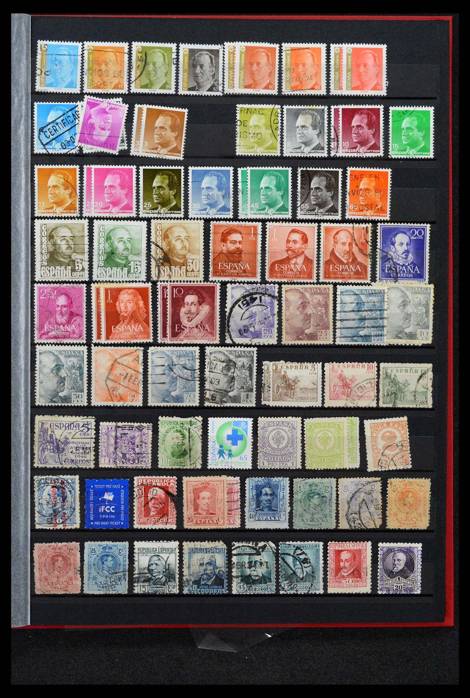 38561 4744 - Postzegelverzameling 38561 Wereld 1880-1980.