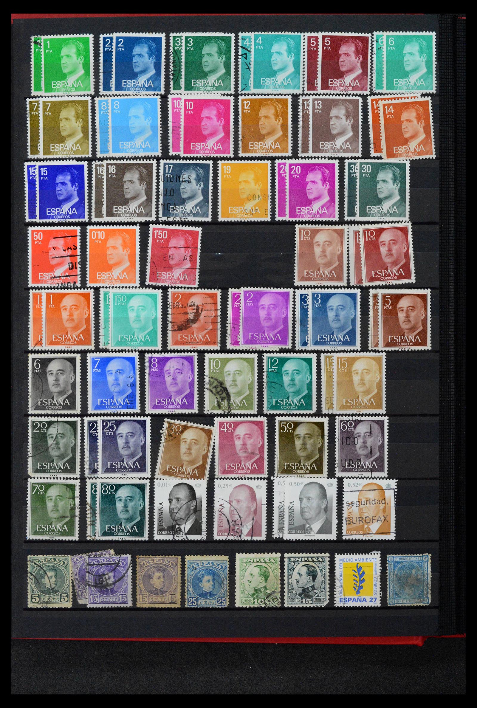 38561 4745 - Postzegelverzameling 38561 Wereld 1880-1980.
