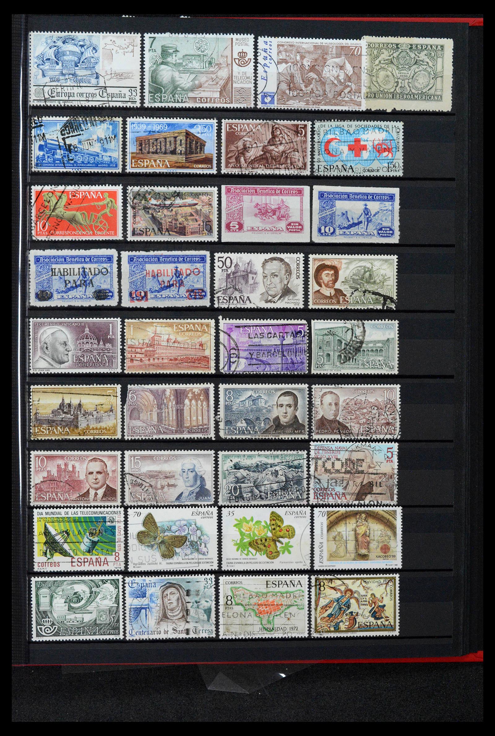38561 4750 - Postzegelverzameling 38561 Wereld 1880-1980.