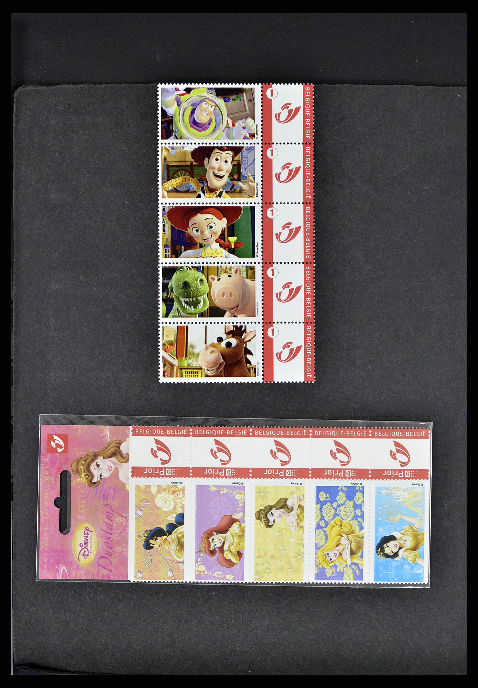 38564 0023 - Stamp collection 38564 Belgium duostamps 2001-2012.