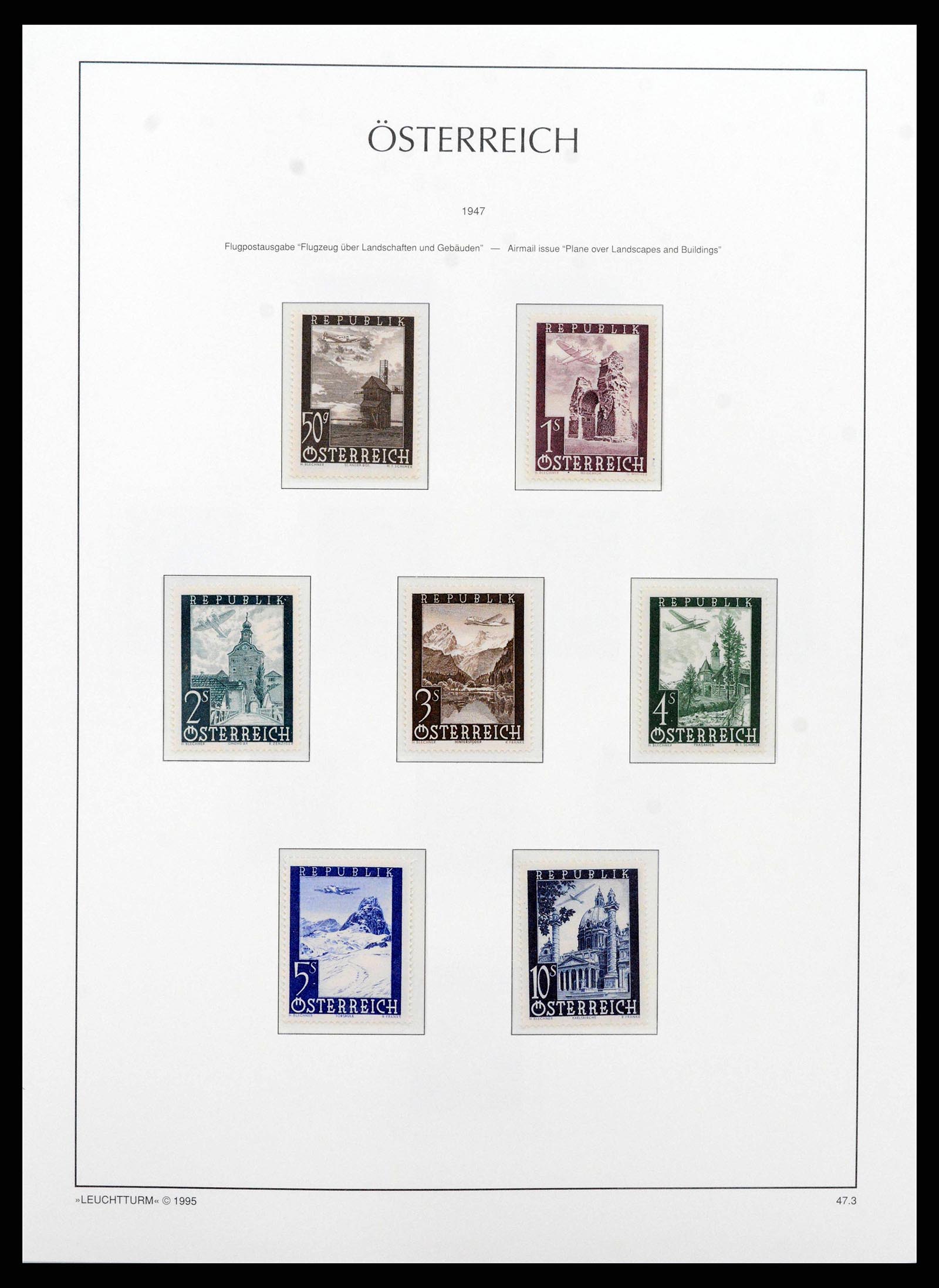 38565 0023 - Stamp collection 38565 Austria 1945-1979.