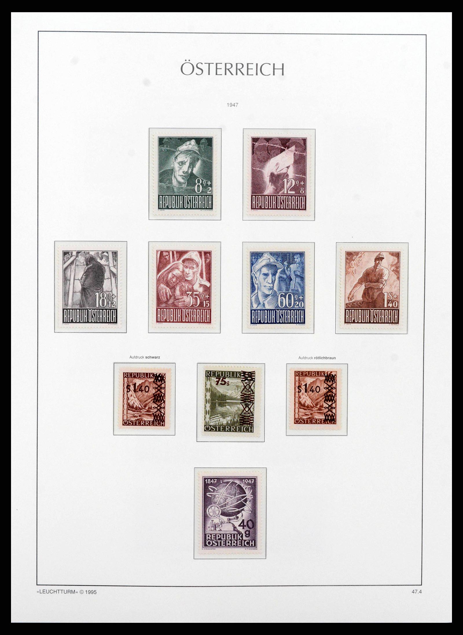 38565 0024 - Stamp collection 38565 Austria 1945-1979.