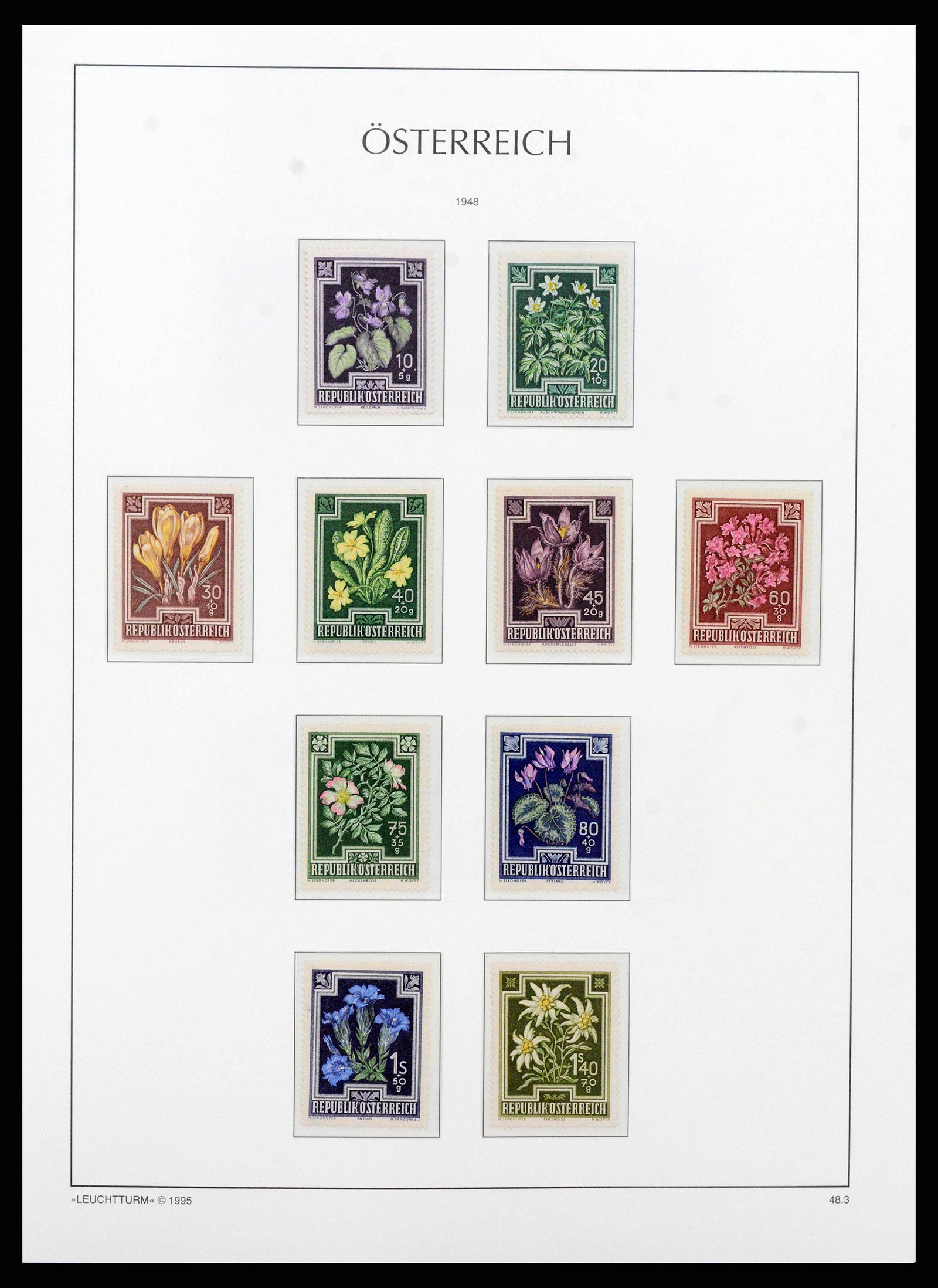 38565 0027 - Stamp collection 38565 Austria 1945-1979.