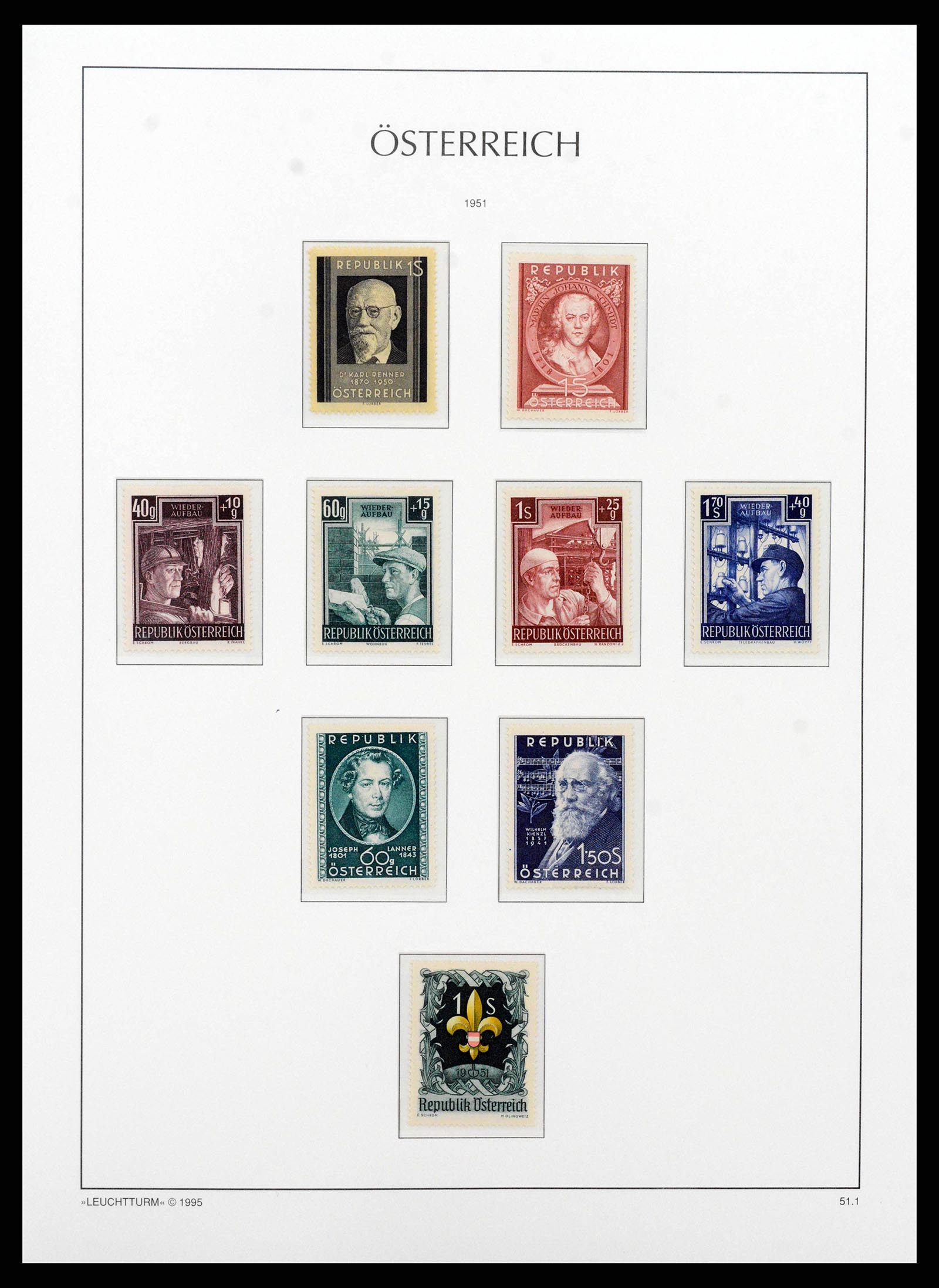 38565 0037 - Stamp collection 38565 Austria 1945-1979.