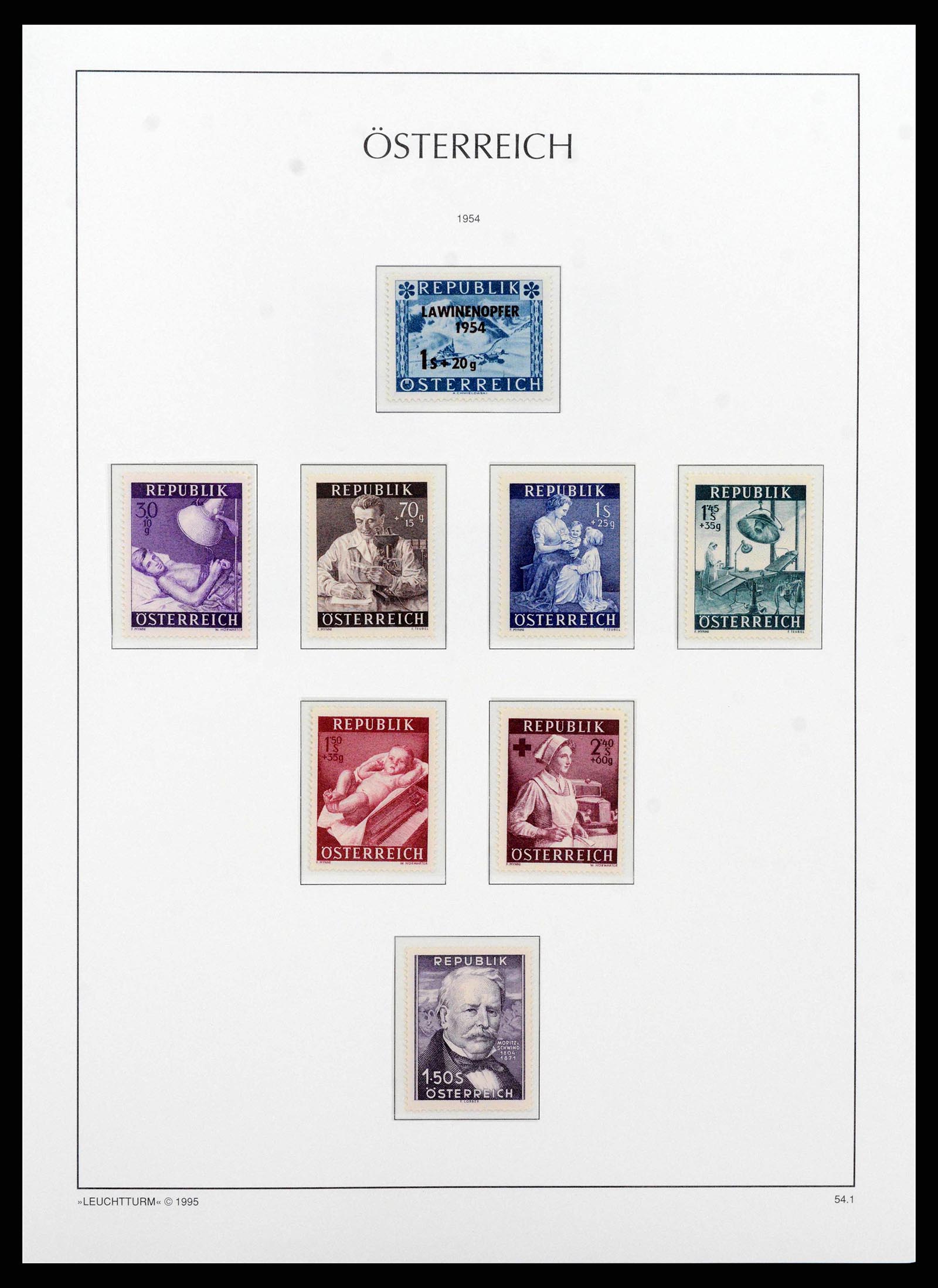 38565 0040 - Stamp collection 38565 Austria 1945-1979.