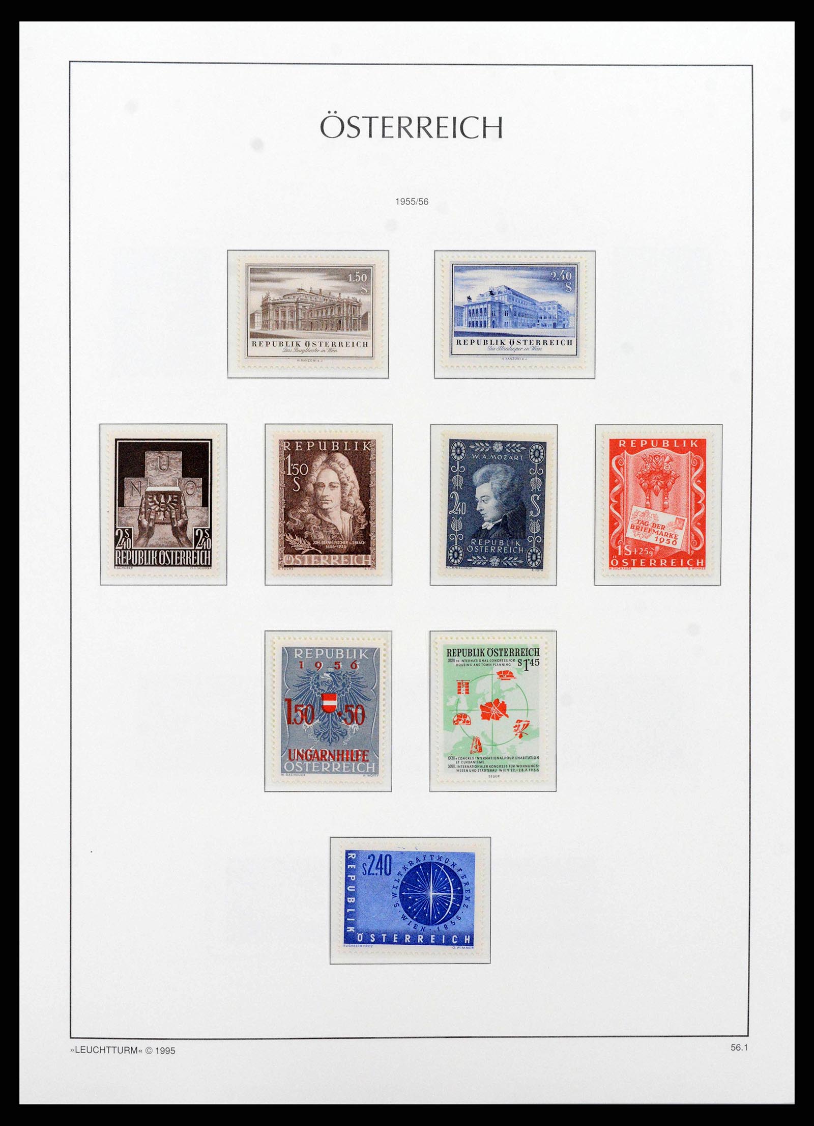 38565 0043 - Postzegelverzameling 38565 Oostenrijk 1945-1979.