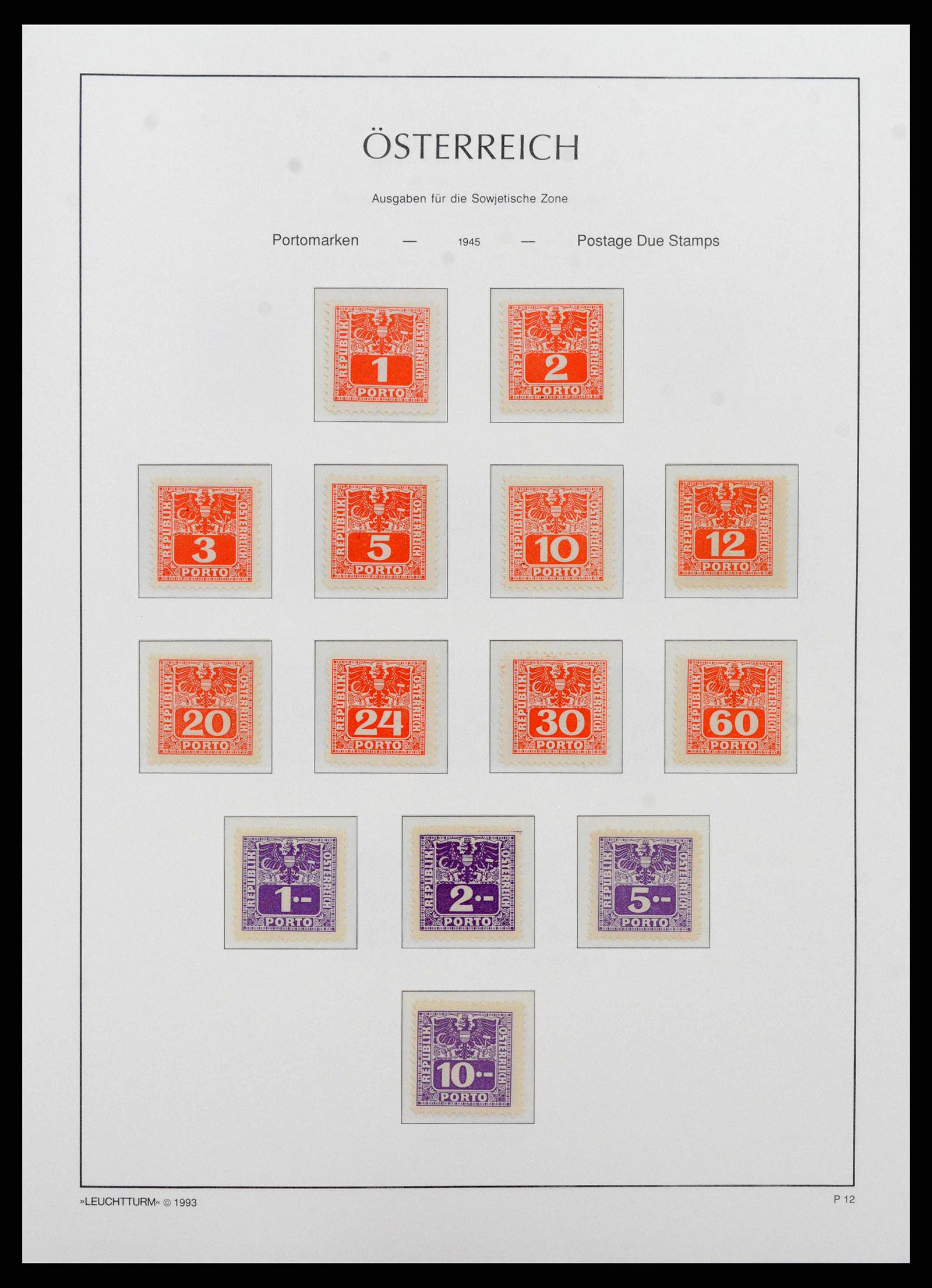 38565 0046 - Stamp collection 38565 Austria 1945-1979.