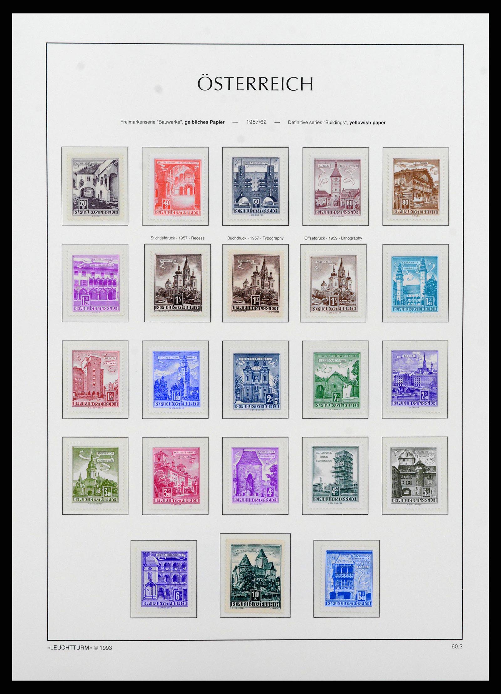 38565 0051 - Postzegelverzameling 38565 Oostenrijk 1945-1979.