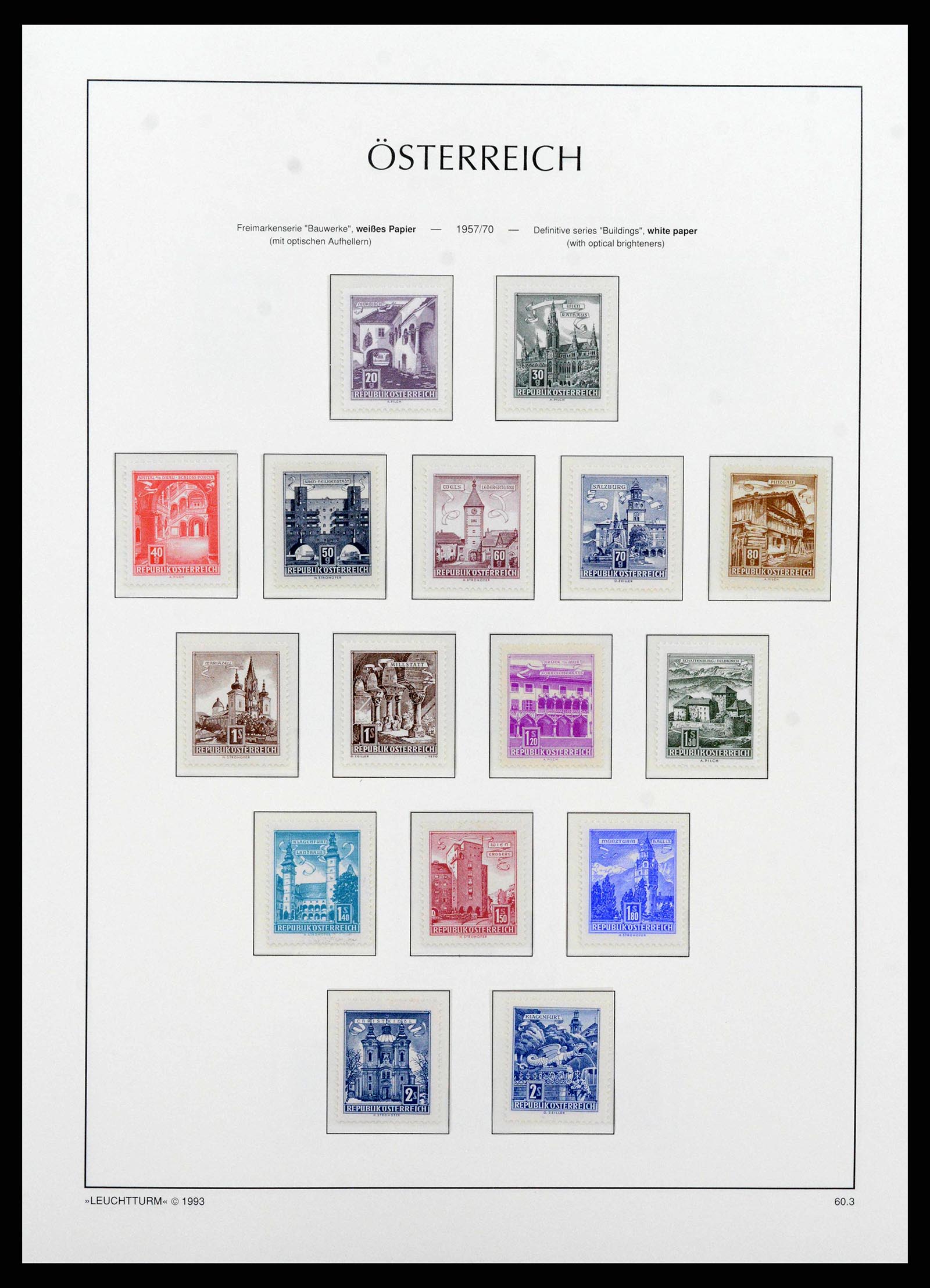 38565 0052 - Stamp collection 38565 Austria 1945-1979.