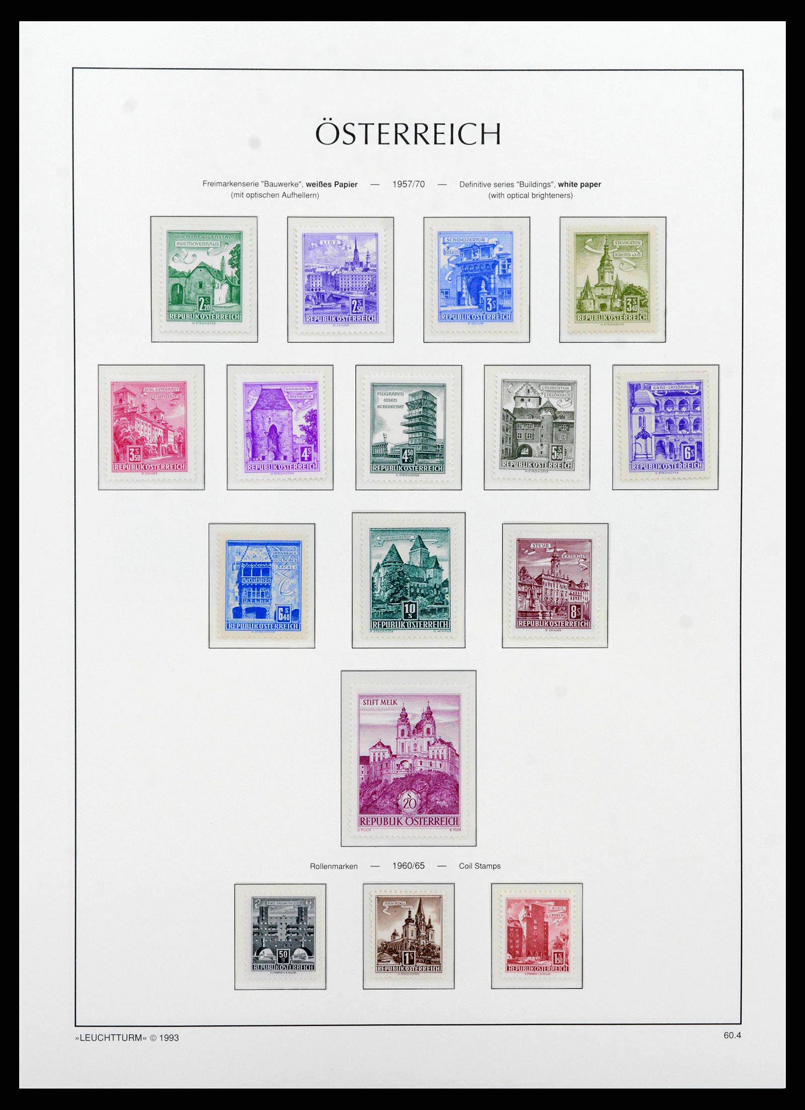 38565 0053 - Stamp collection 38565 Austria 1945-1979.