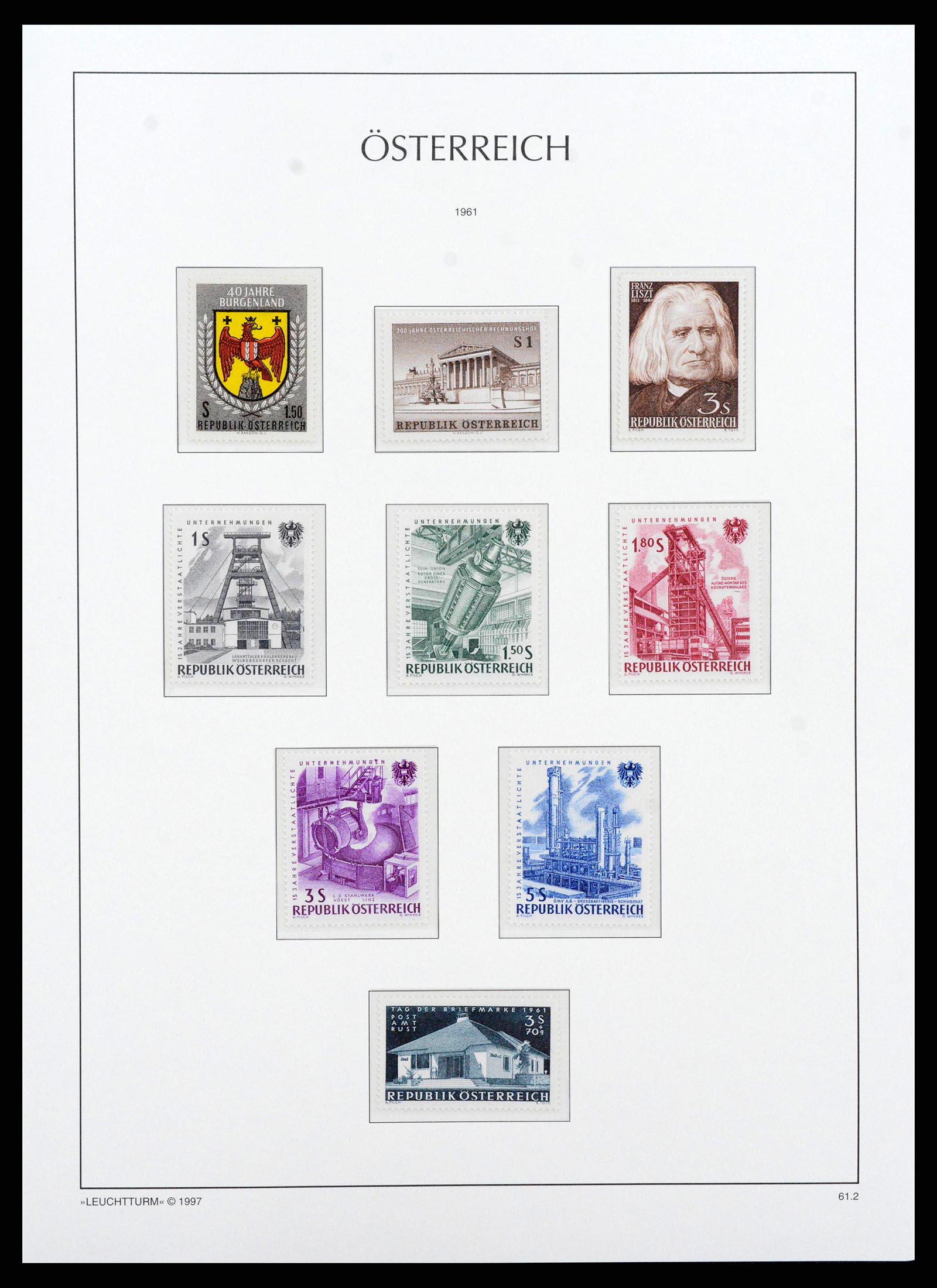38565 0055 - Stamp collection 38565 Austria 1945-1979.