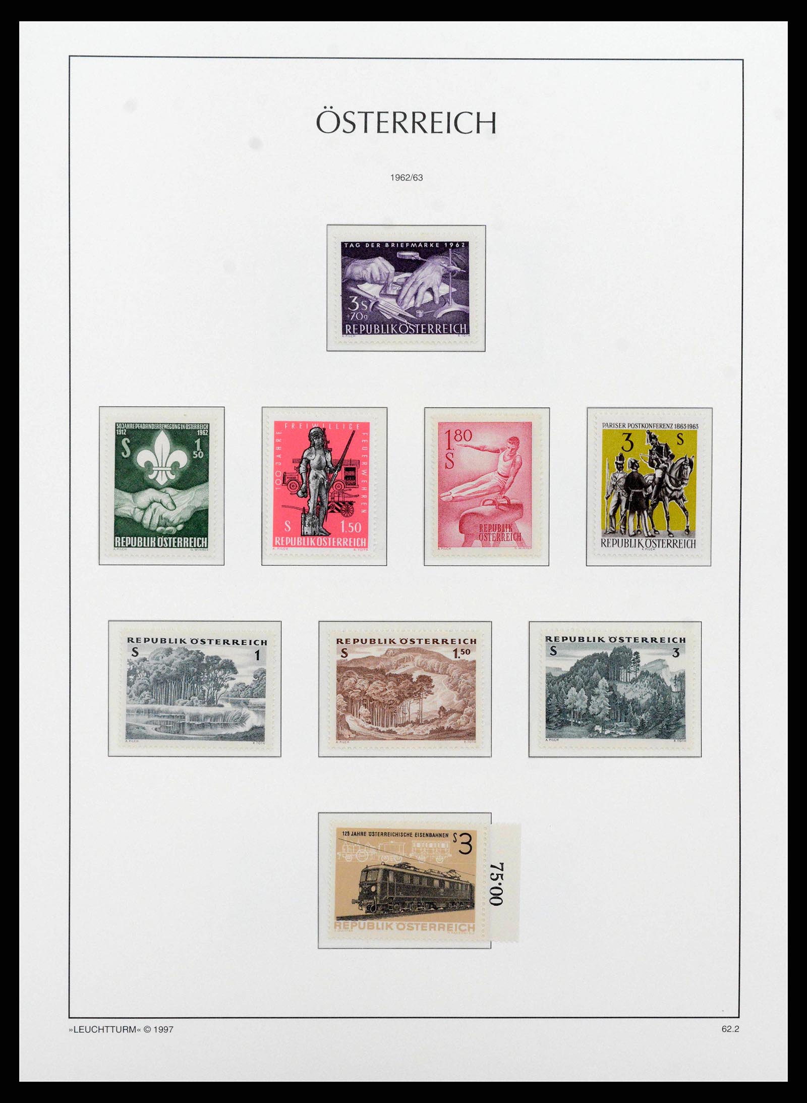 38565 0057 - Stamp collection 38565 Austria 1945-1979.