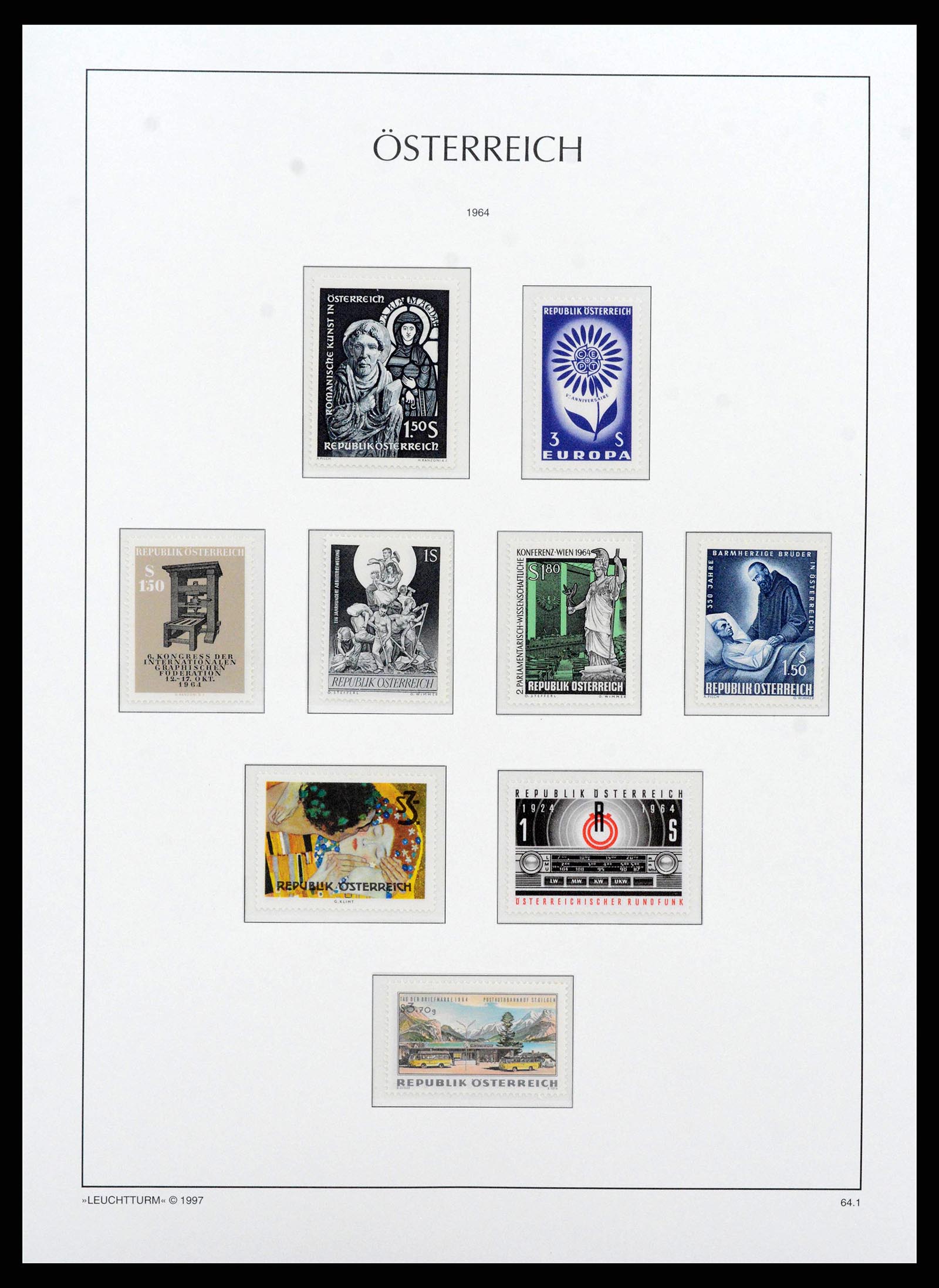 38565 0060 - Postzegelverzameling 38565 Oostenrijk 1945-1979.