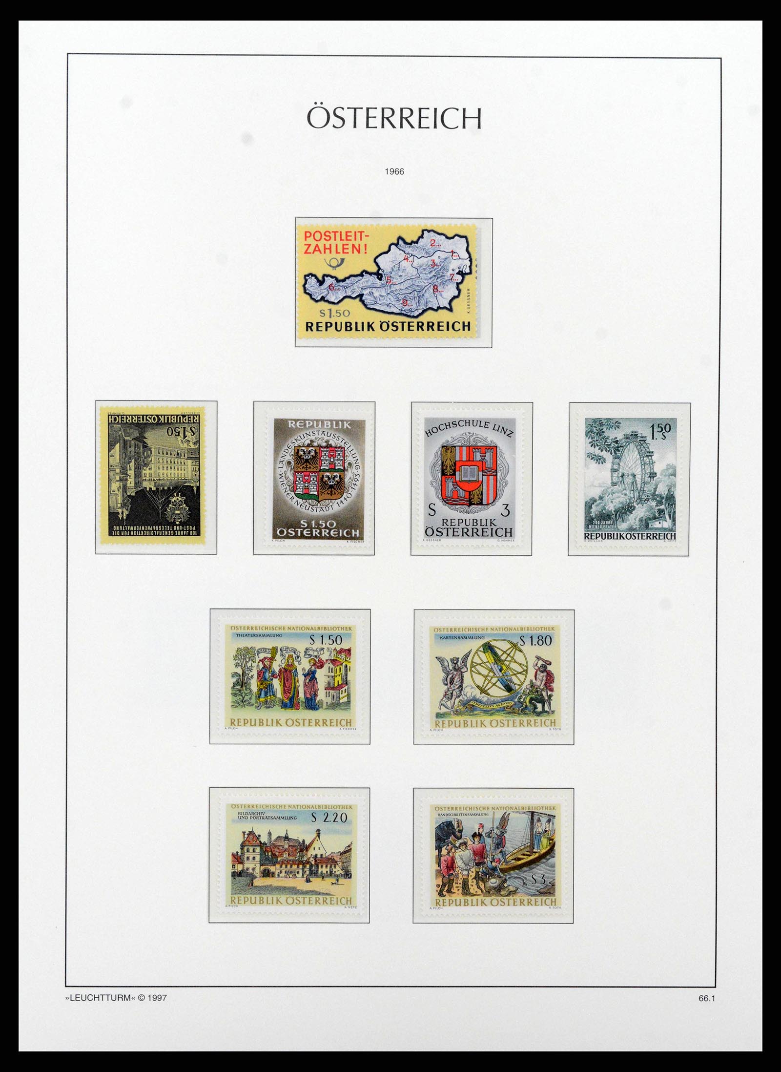 38565 0065 - Postzegelverzameling 38565 Oostenrijk 1945-1979.