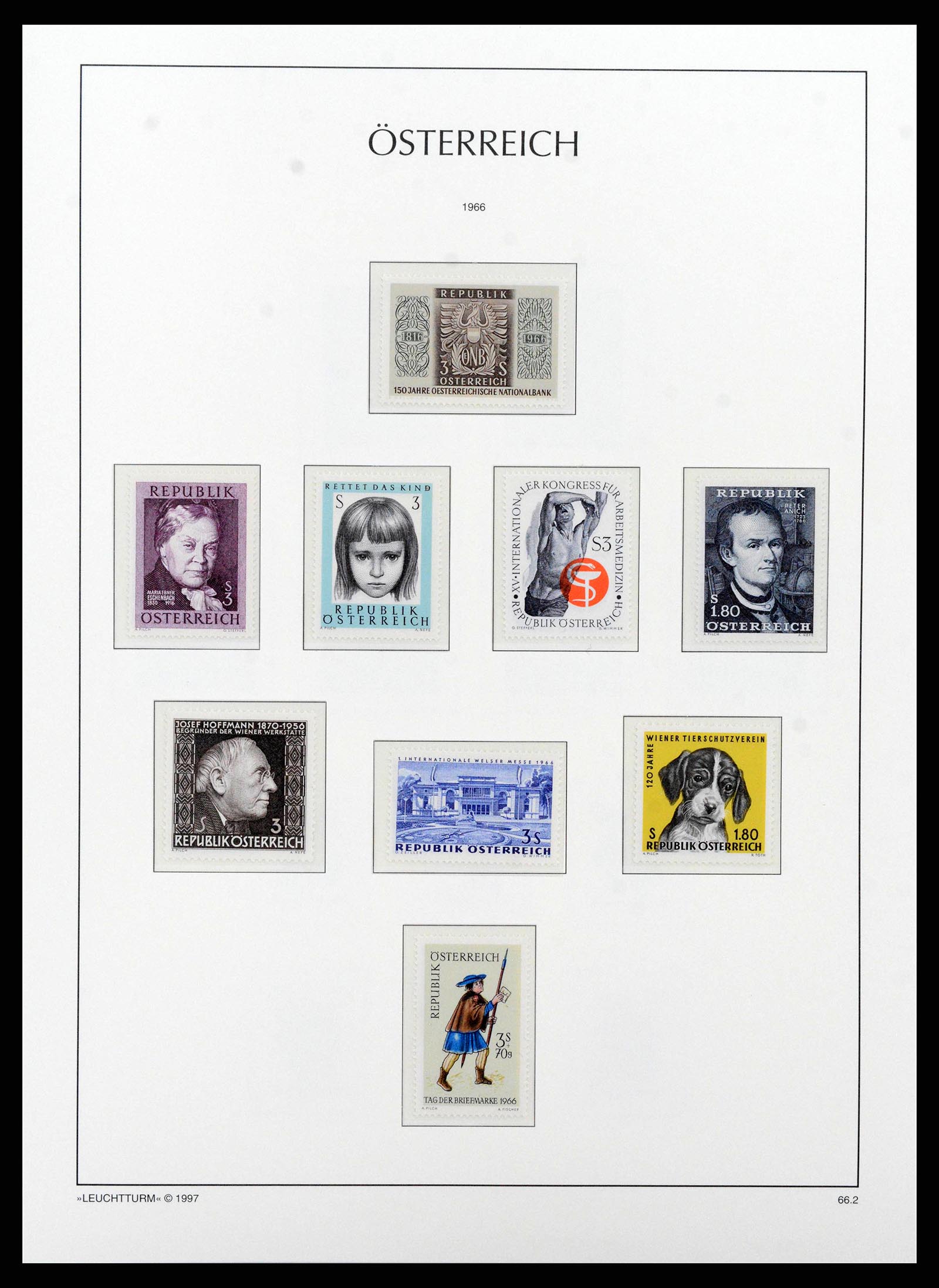 38565 0066 - Postzegelverzameling 38565 Oostenrijk 1945-1979.