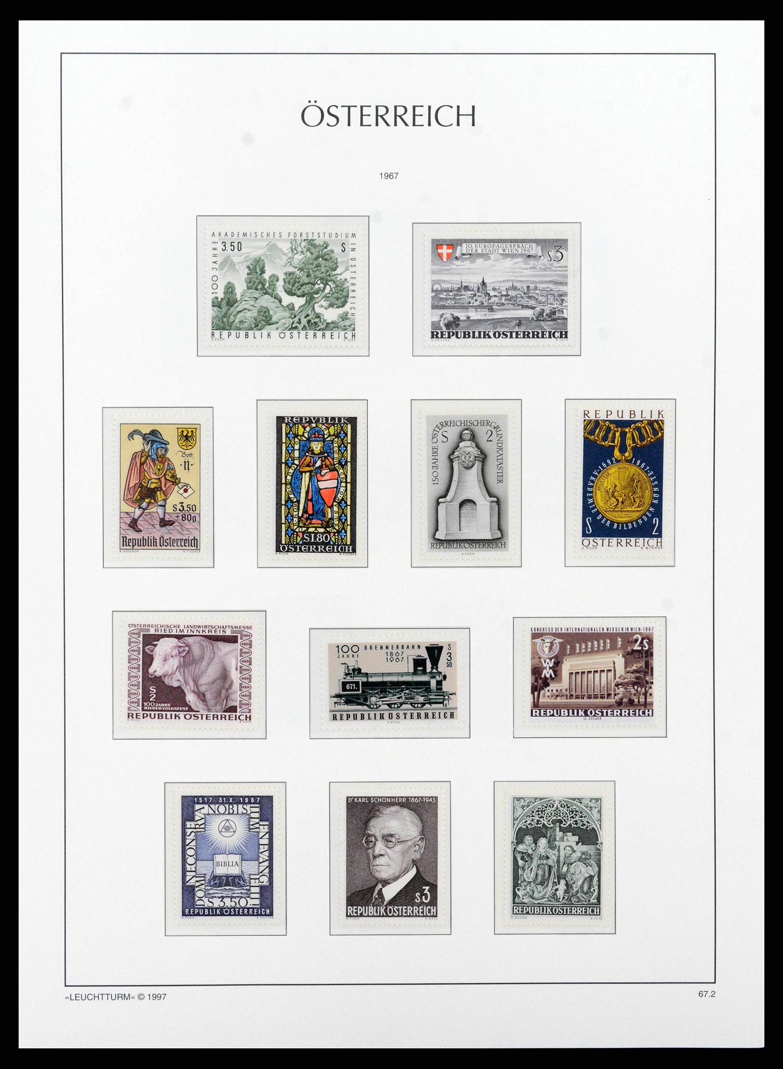 38565 0069 - Postzegelverzameling 38565 Oostenrijk 1945-1979.