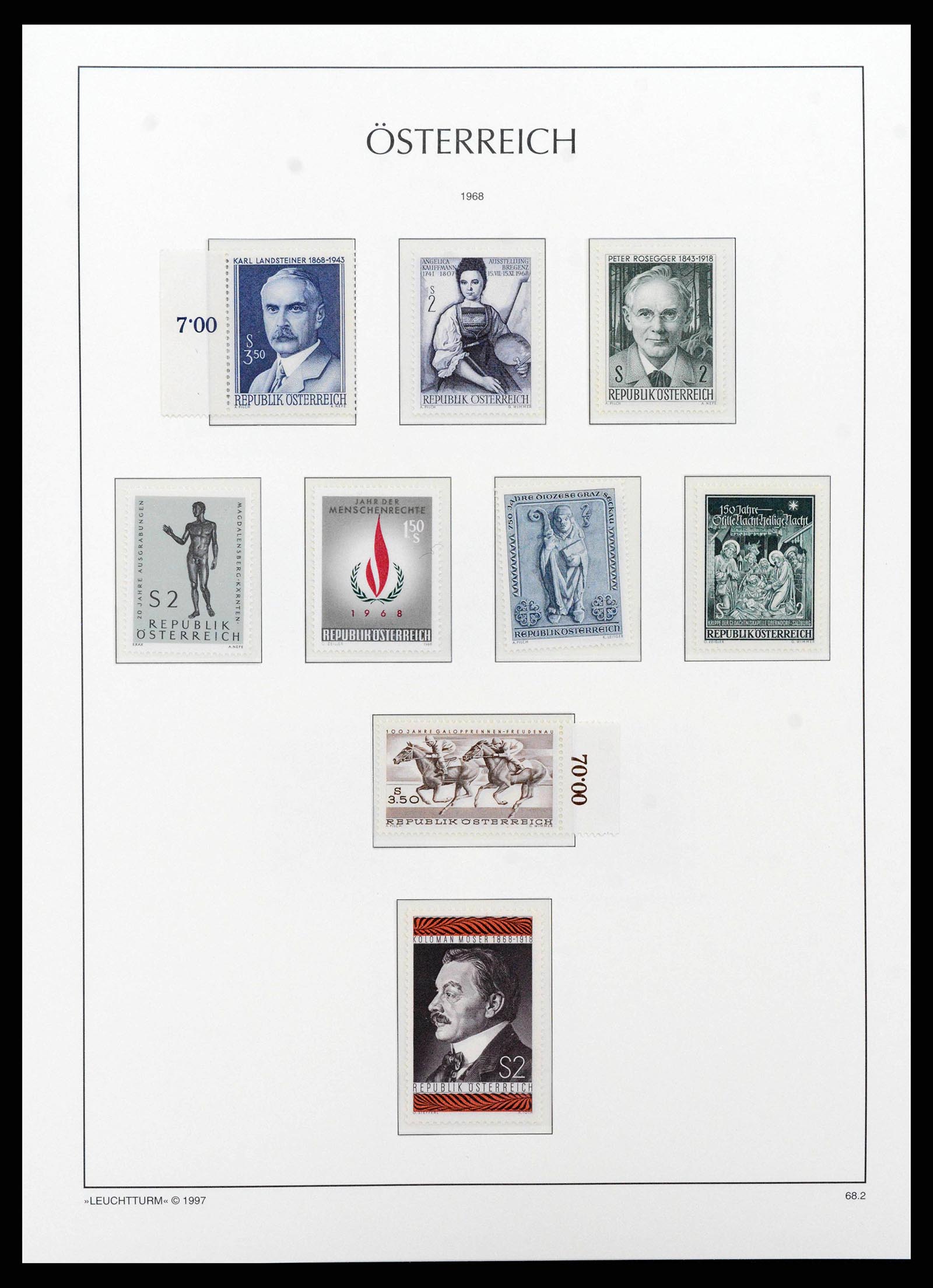 38565 0071 - Postzegelverzameling 38565 Oostenrijk 1945-1979.