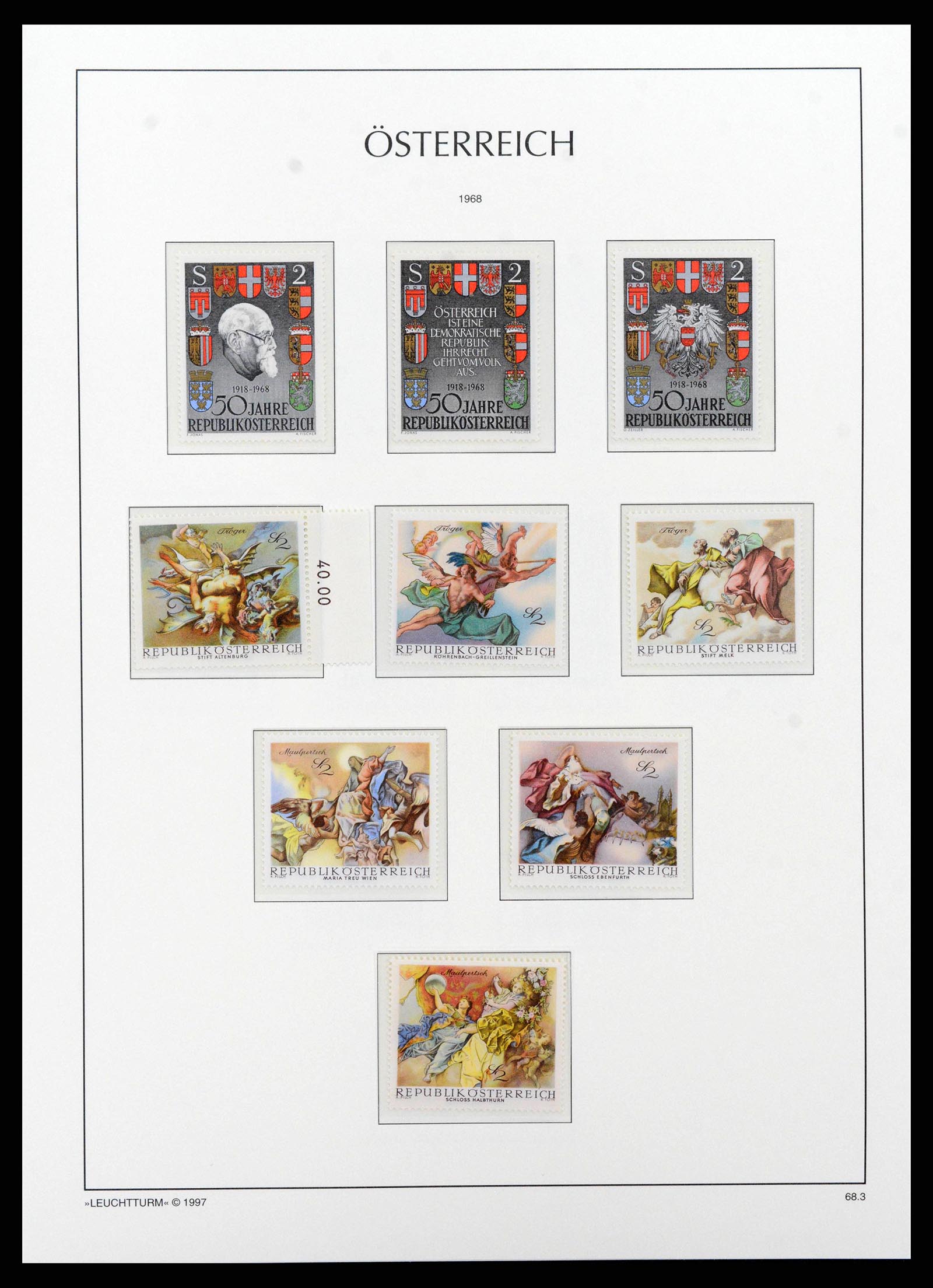 38565 0072 - Postzegelverzameling 38565 Oostenrijk 1945-1979.