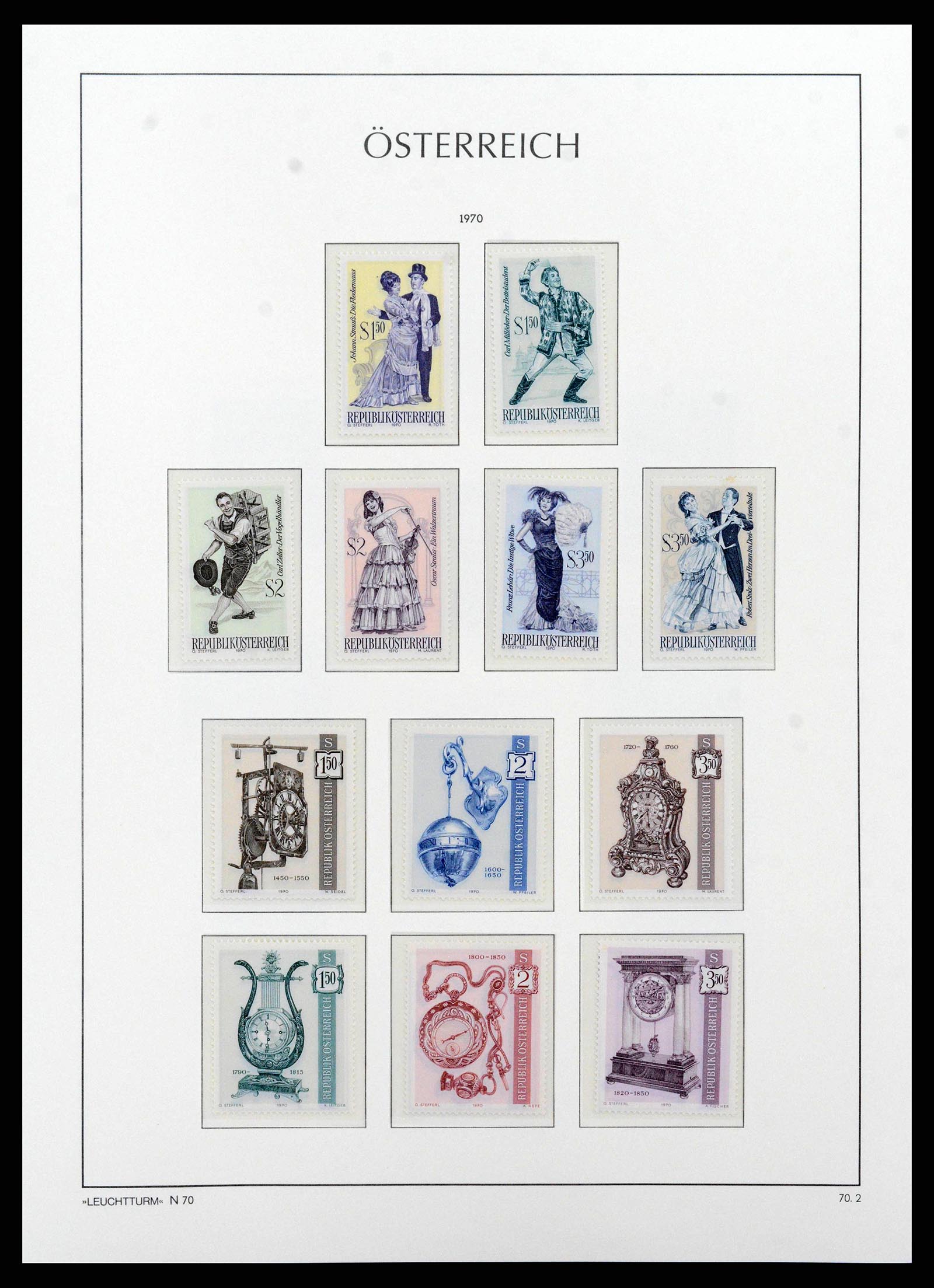 38565 0080 - Postzegelverzameling 38565 Oostenrijk 1945-1979.