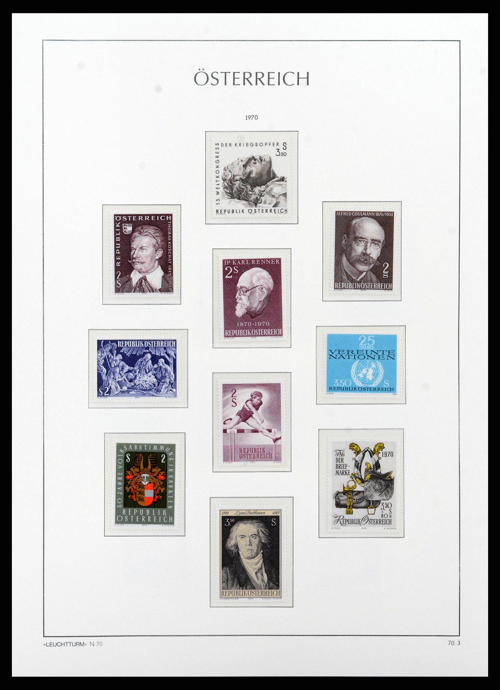 38565 0081 - Postzegelverzameling 38565 Oostenrijk 1945-1979.