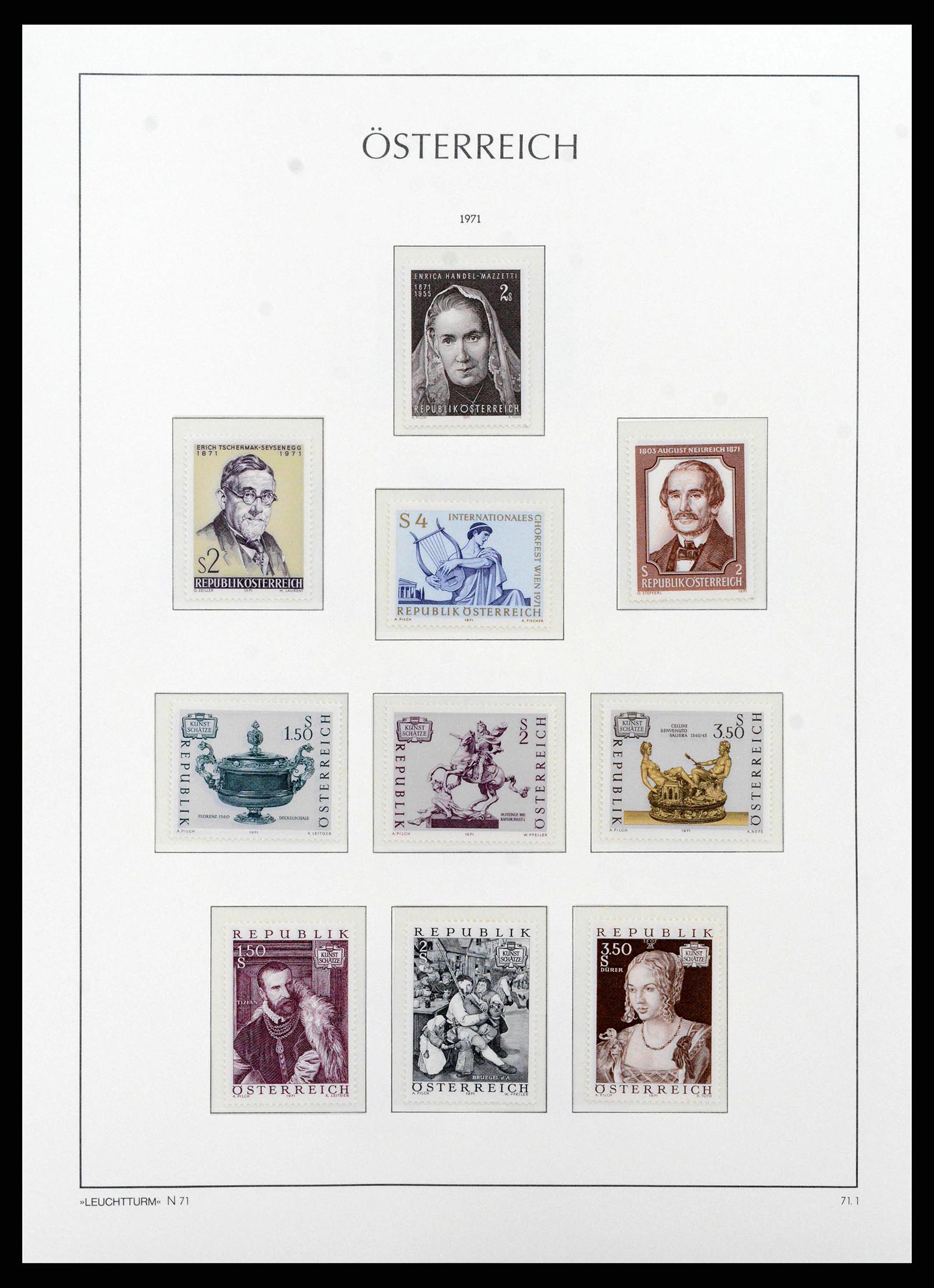 38565 0082 - Postzegelverzameling 38565 Oostenrijk 1945-1979.