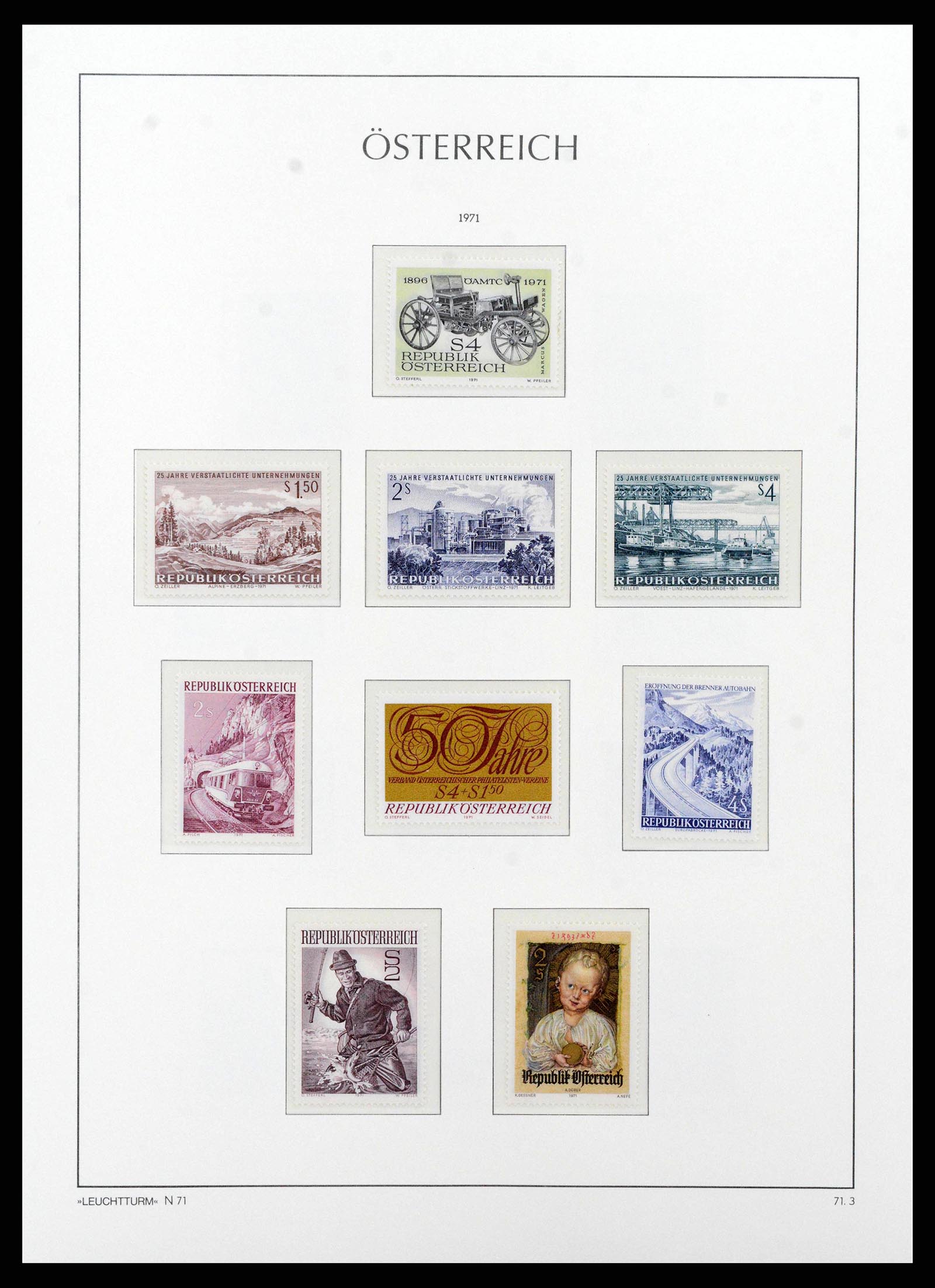 38565 0084 - Postzegelverzameling 38565 Oostenrijk 1945-1979.