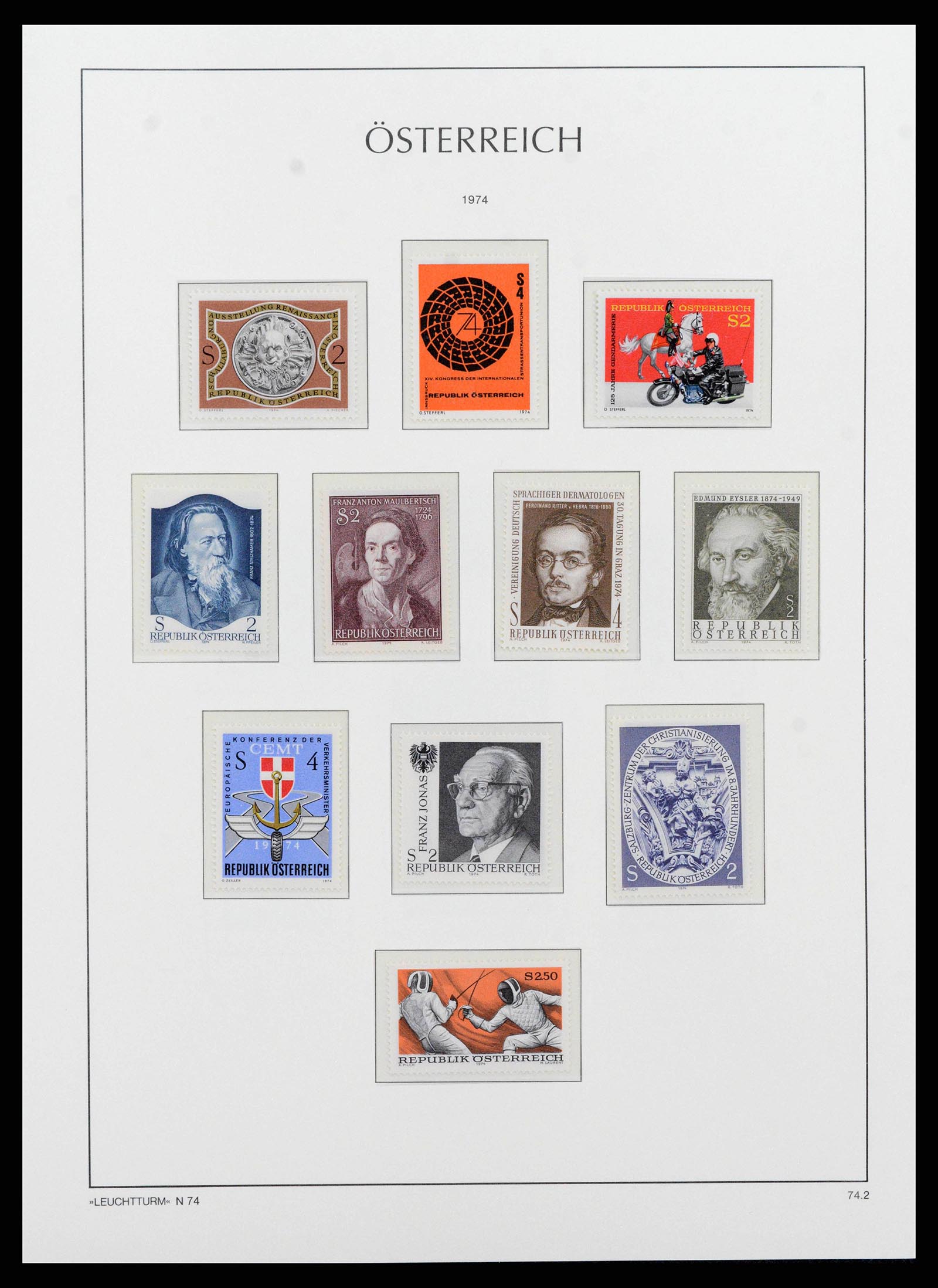 38565 0093 - Postzegelverzameling 38565 Oostenrijk 1945-1979.