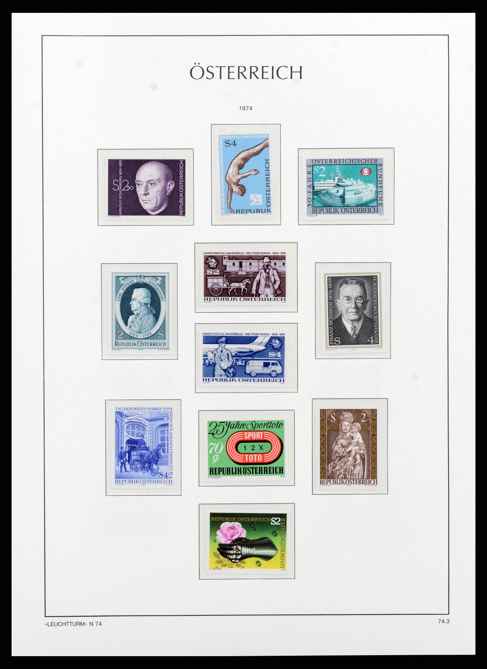 38565 0094 - Postzegelverzameling 38565 Oostenrijk 1945-1979.