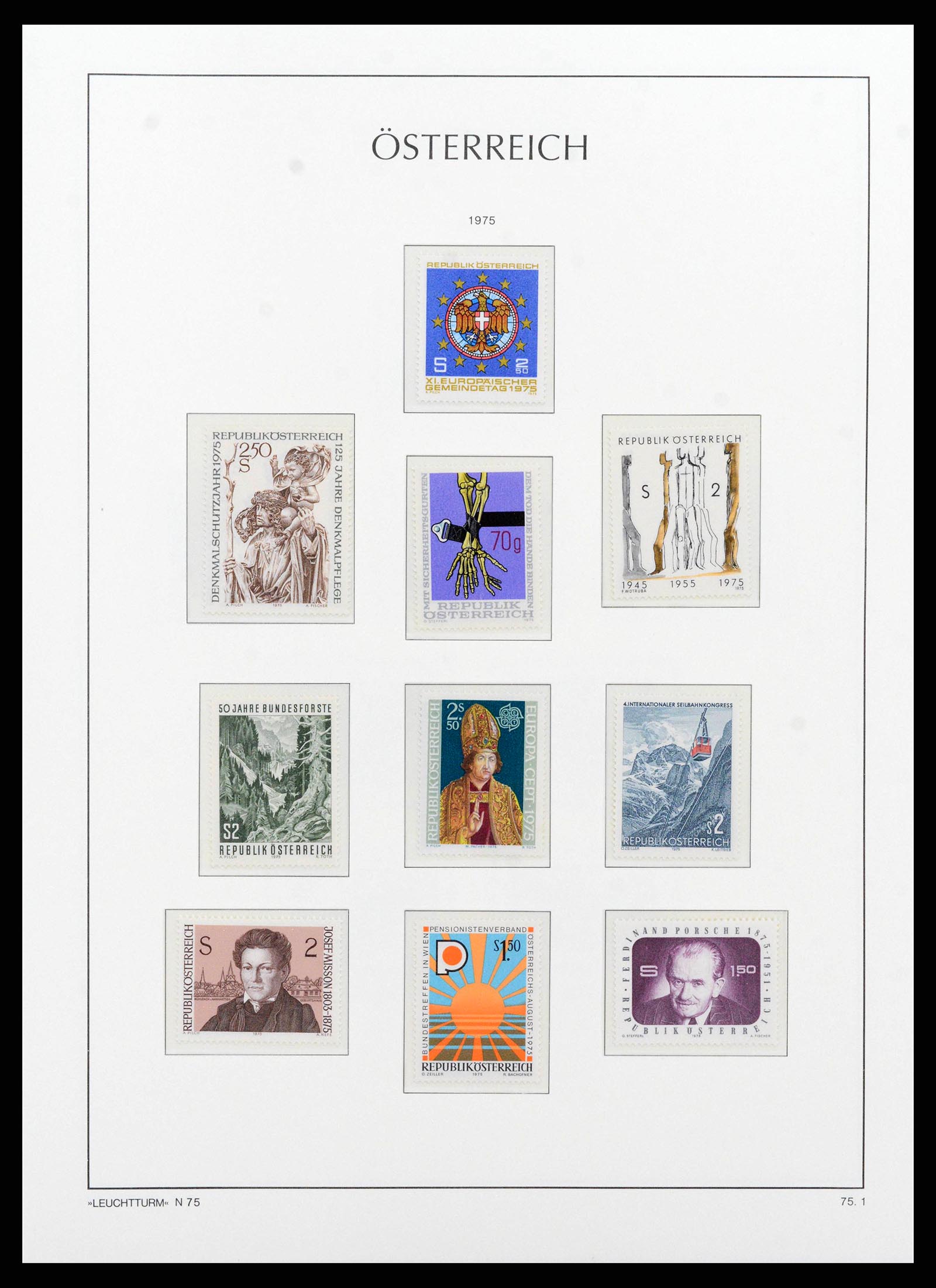 38565 0095 - Postzegelverzameling 38565 Oostenrijk 1945-1979.