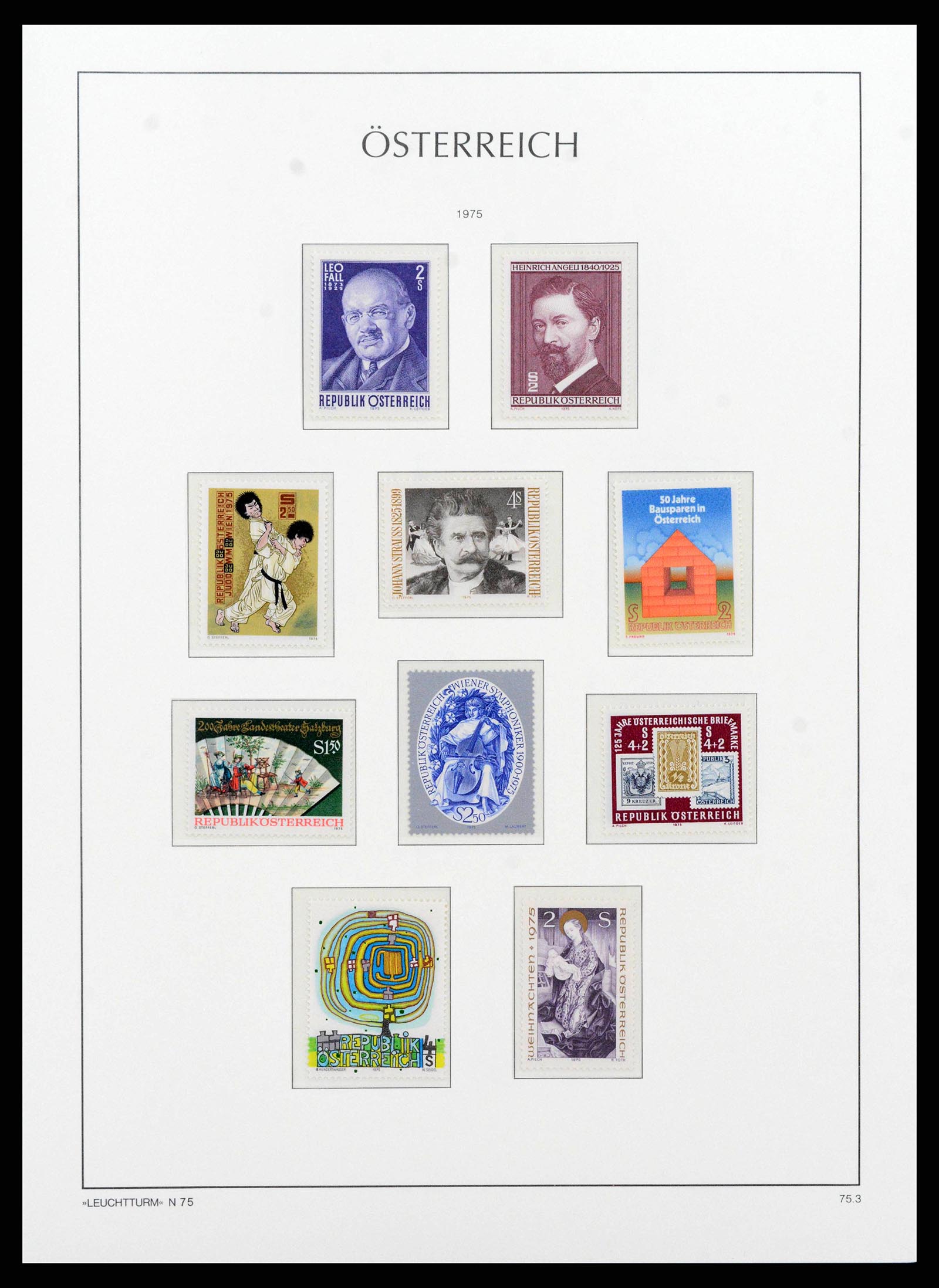 38565 0097 - Postzegelverzameling 38565 Oostenrijk 1945-1979.