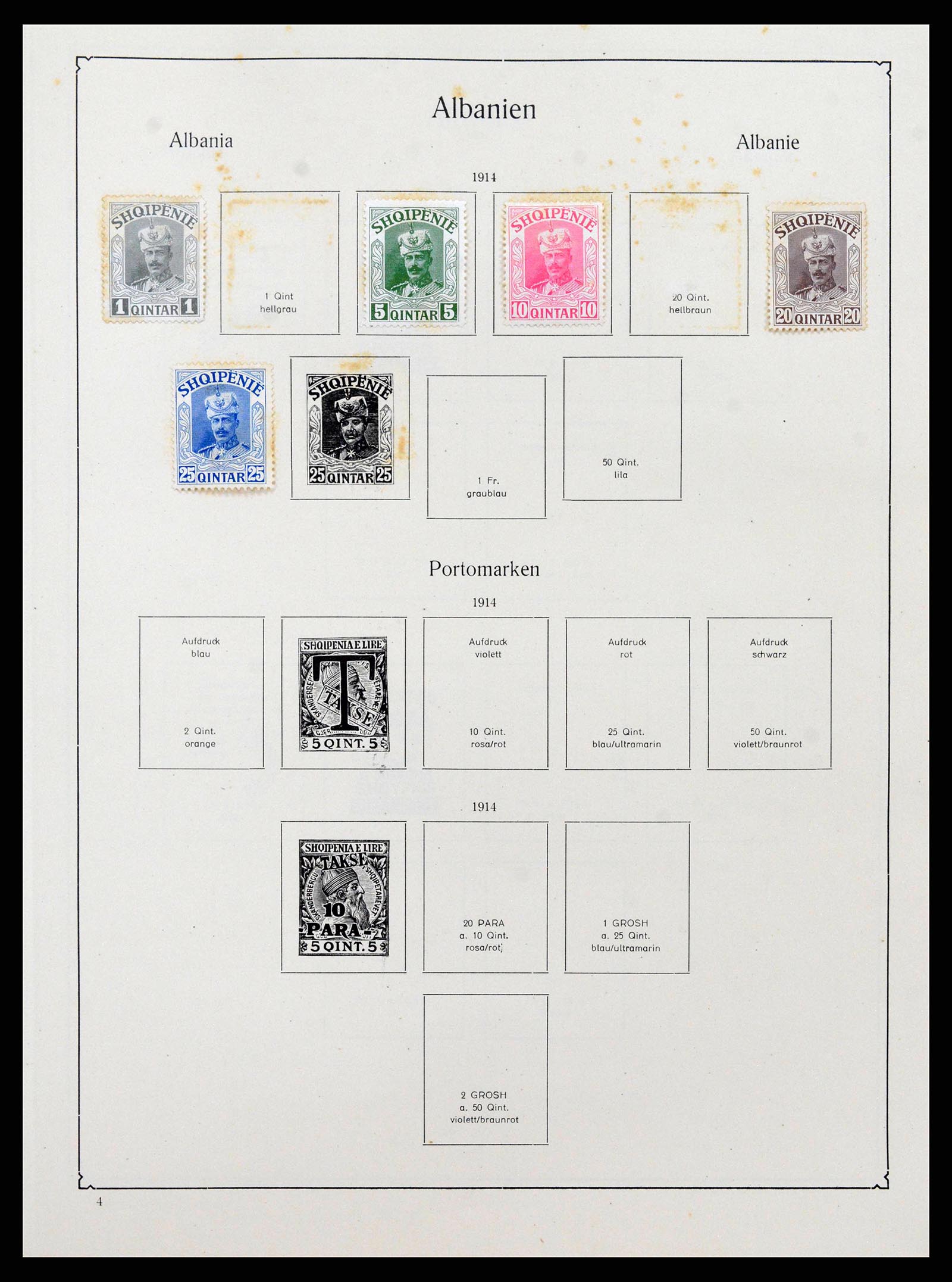 38573 0003 - Postzegelverzameling 38573 Oost Europa 1866-1931.