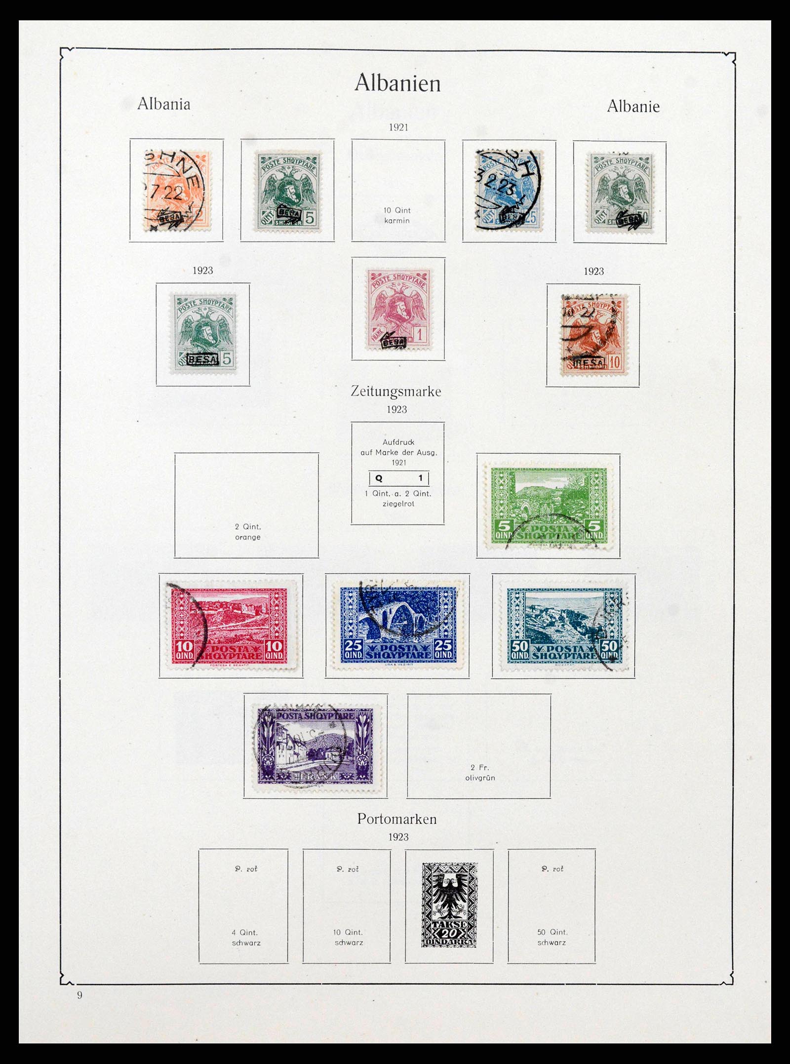 38573 0005 - Postzegelverzameling 38573 Oost Europa 1866-1931.