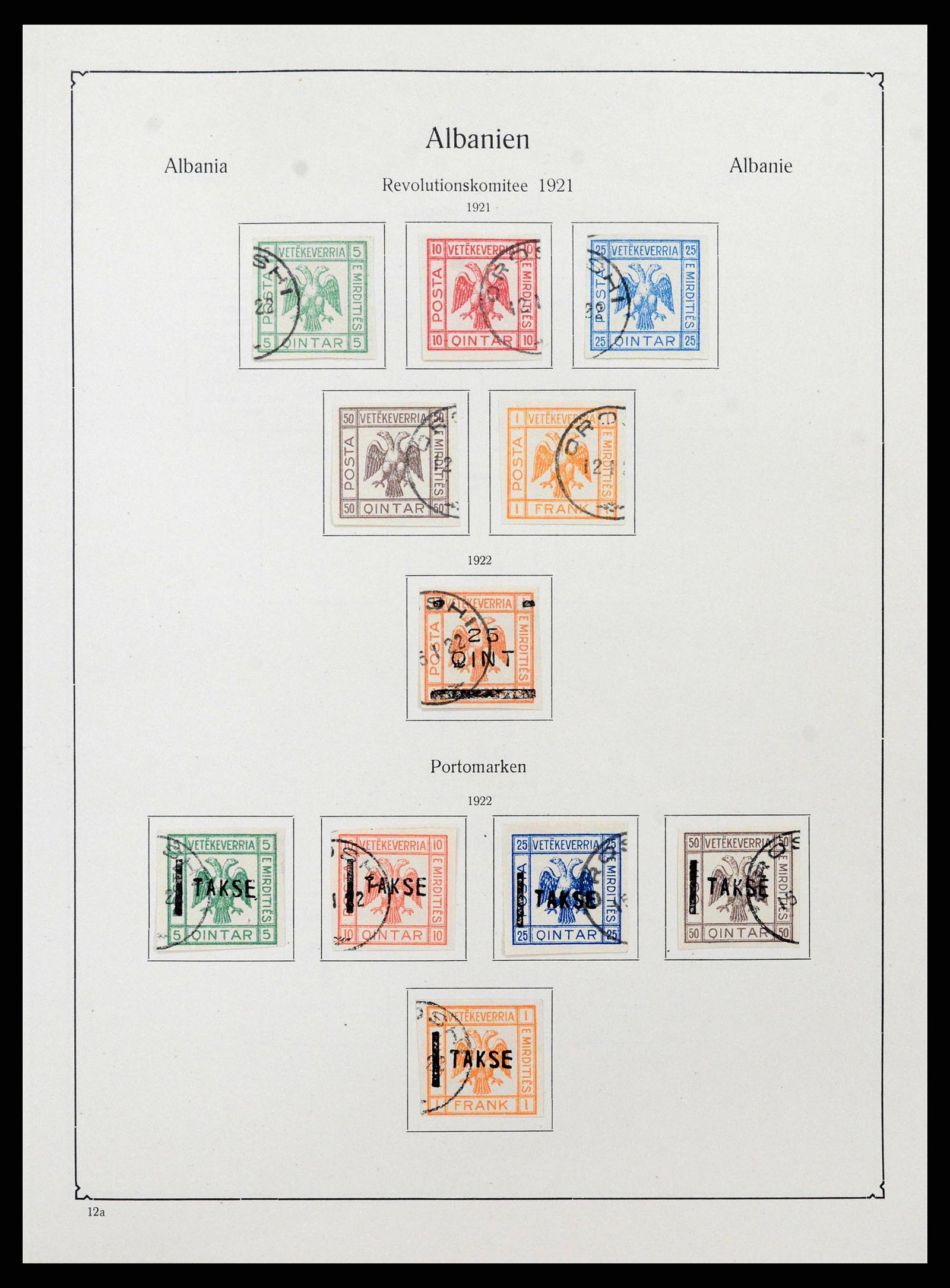 38573 0016 - Postzegelverzameling 38573 Oost Europa 1866-1931.