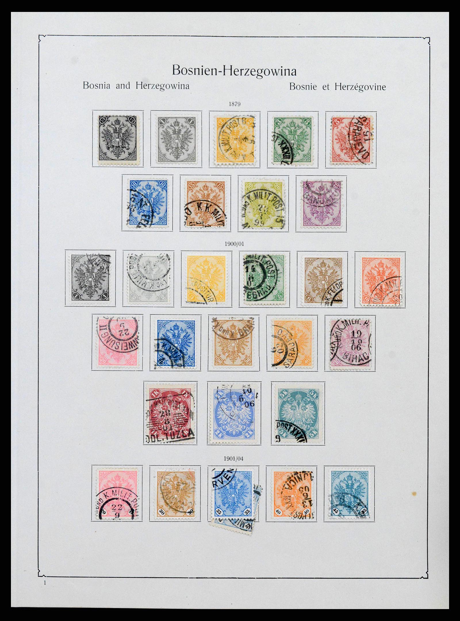 38573 0025 - Postzegelverzameling 38573 Oost Europa 1866-1931.