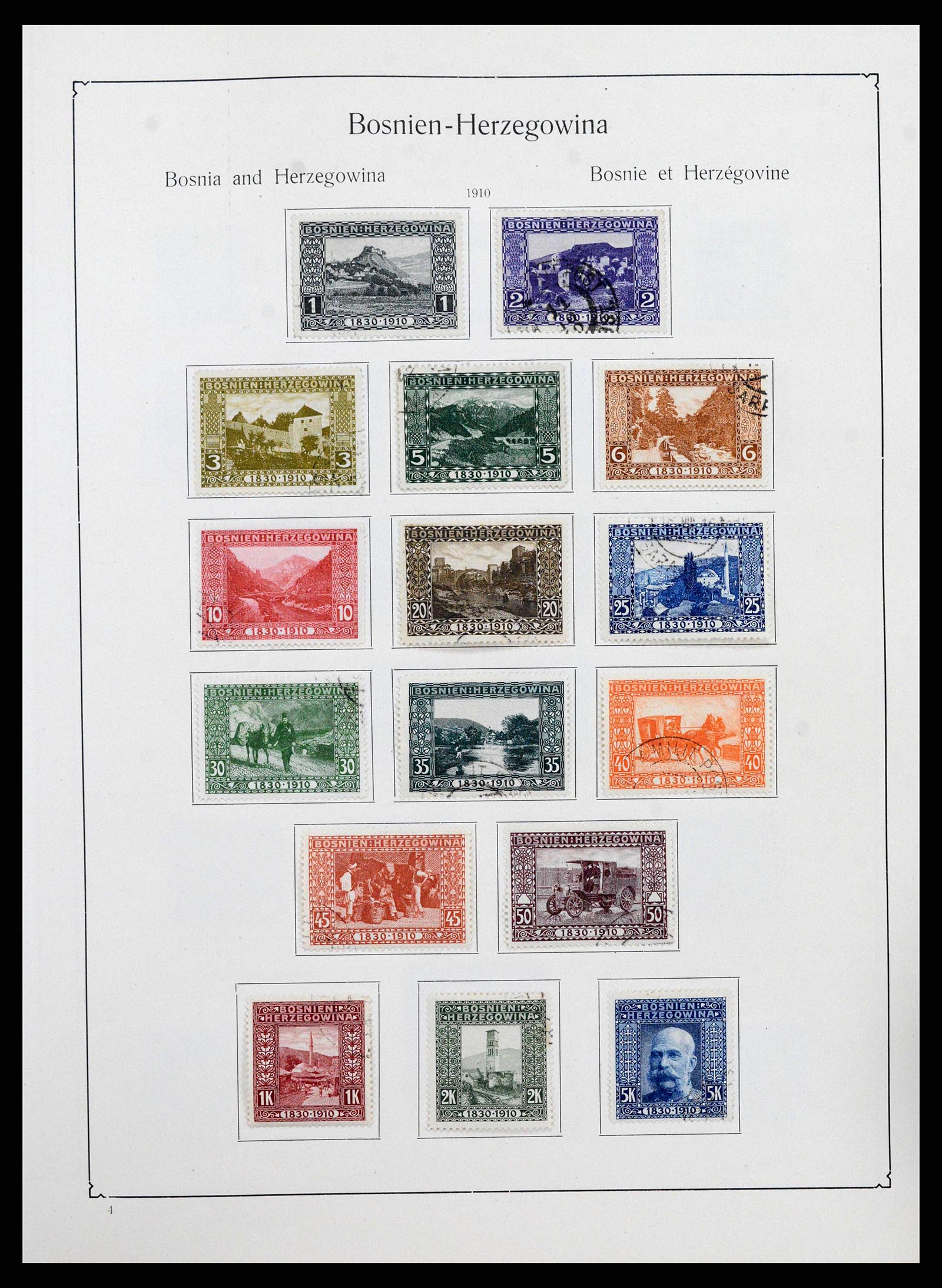 38573 0028 - Postzegelverzameling 38573 Oost Europa 1866-1931.